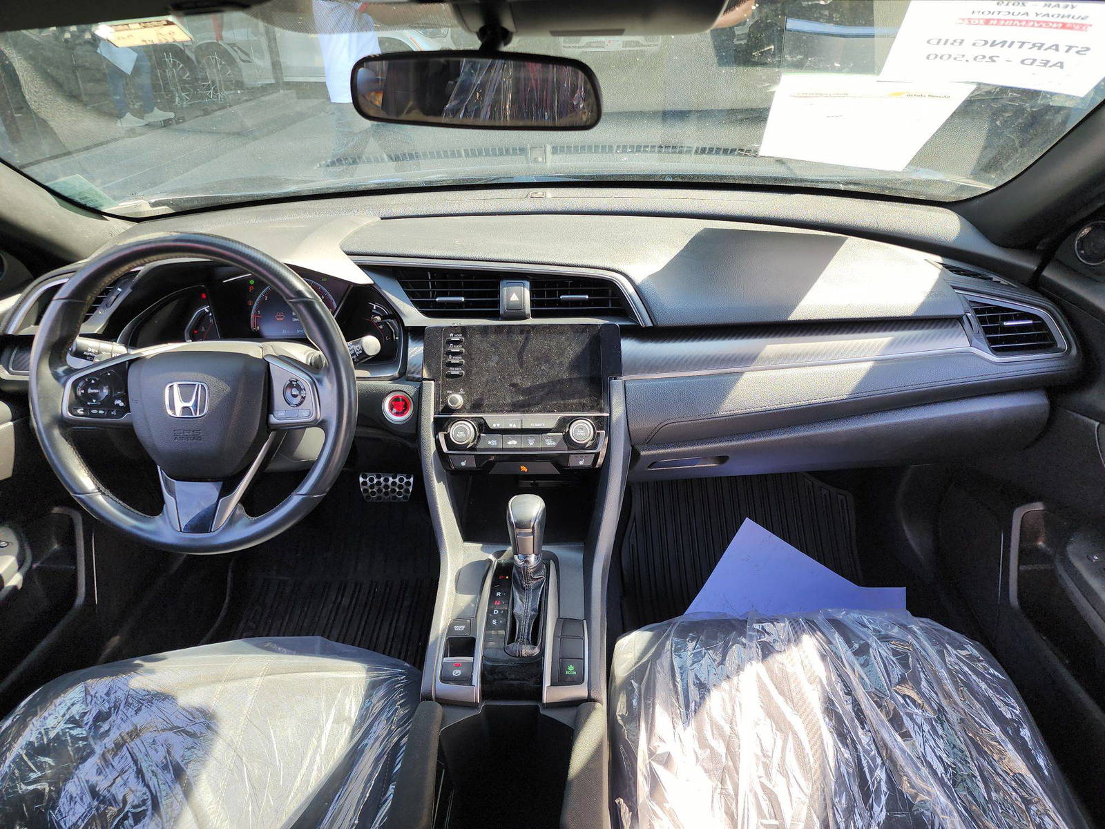 2019 HONDA CIVIC — 94333 KM — Lot 303761 — Main - Marhaba Auctions Used Cars - Image 9