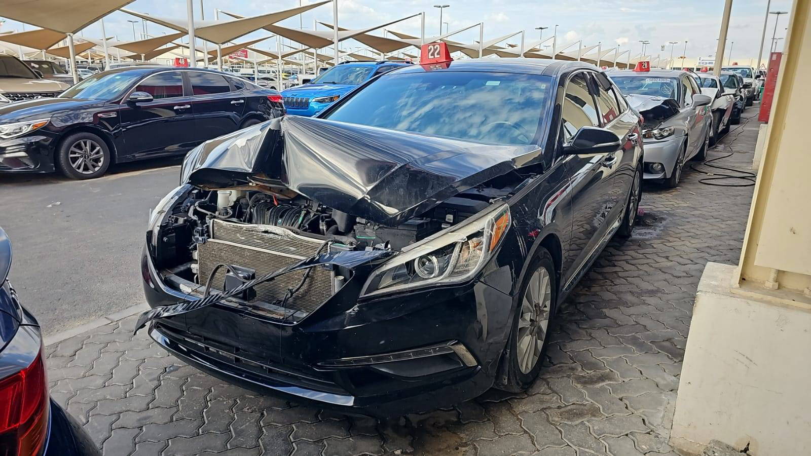 HYUNDAI SONATA 2015 - Marhaba Auction Used Cars - Image 10