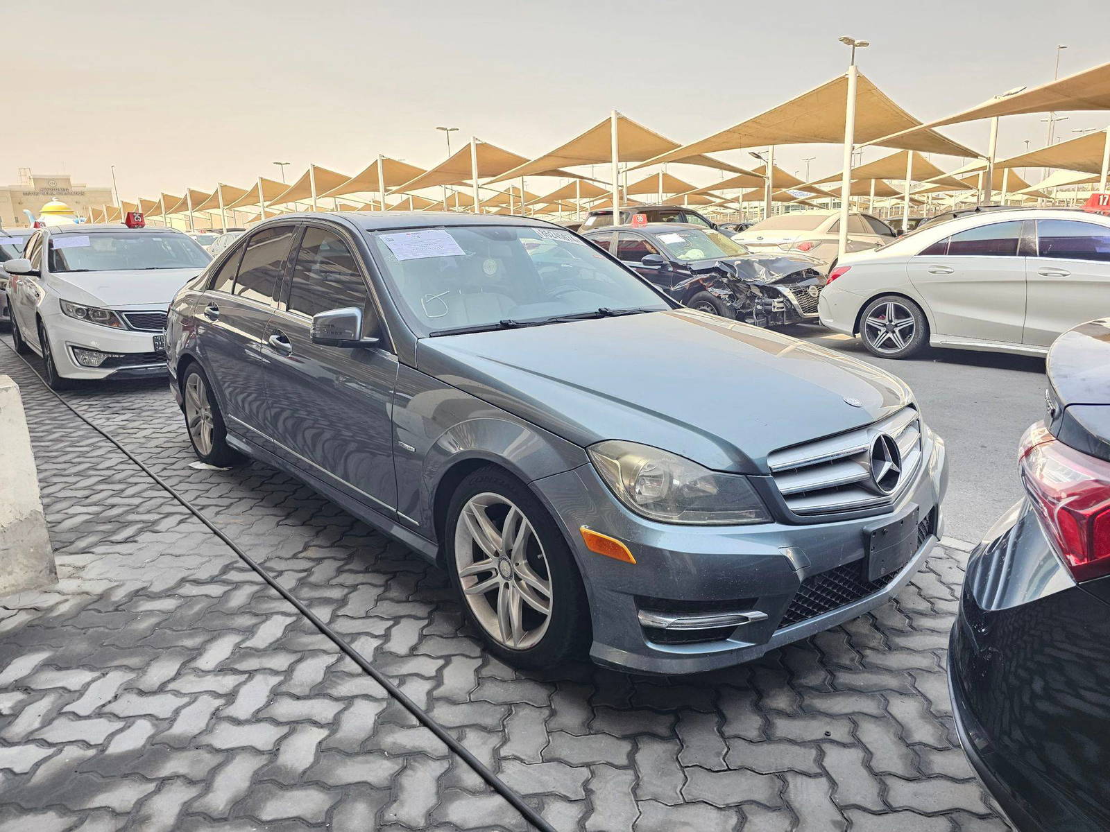 MERCEDES BENZ C 250 2012 - Marhaba Auction Used Cars - Image 4