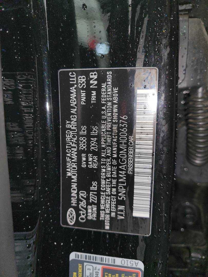 2021 HYUNDAI ELANTRA — 44836 Miles — Lot MH006376 - Marhaba Auctions Used Cars - Image 10