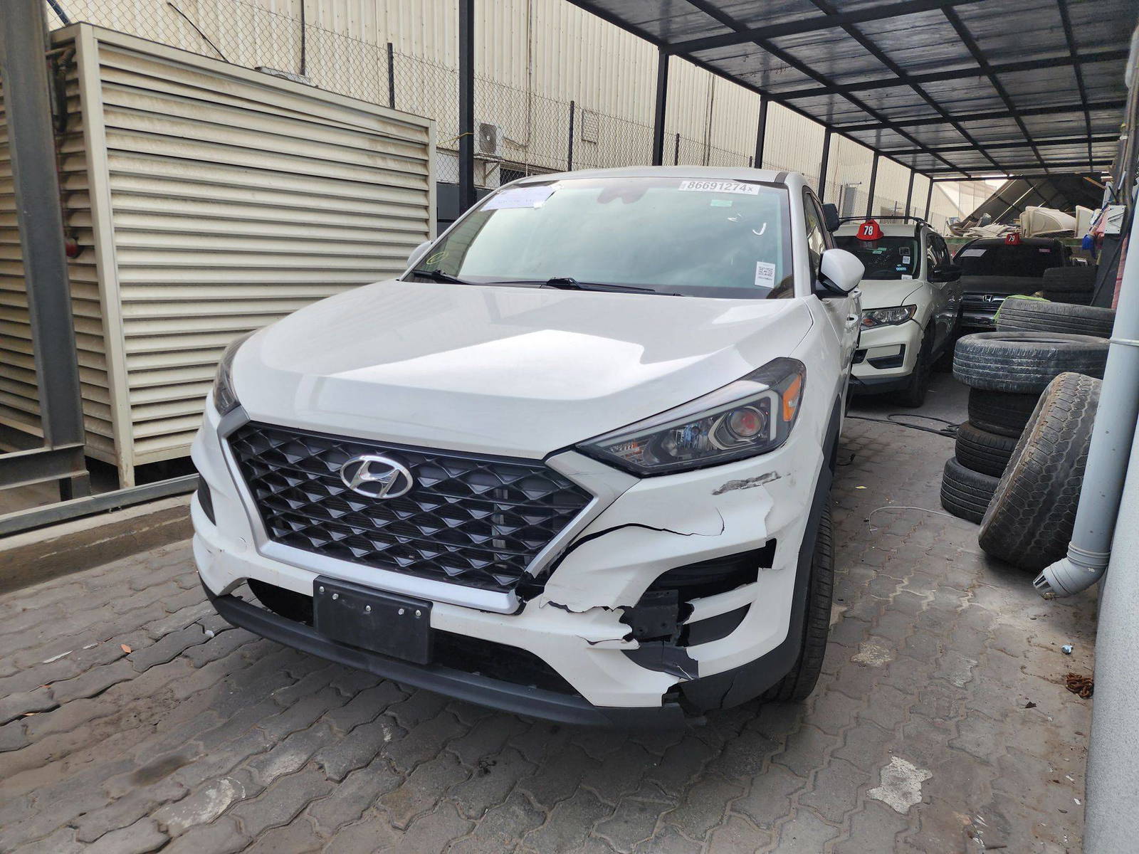 2019 HYUNDAI TUCSON — 71072 Miles — Lot 88881 — Al Quoz - Marhaba Auctions Used Cars - Image 5