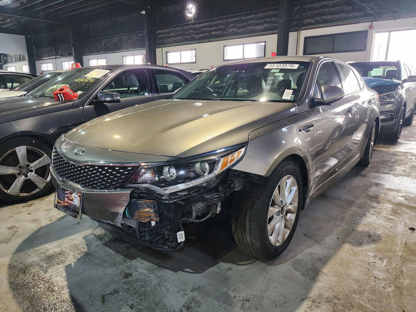 2016 KIA OPTIMA — 129662 Miles — Lot 067966 — Ind. 12 - Marhaba Auctions Used Cars - Image 4