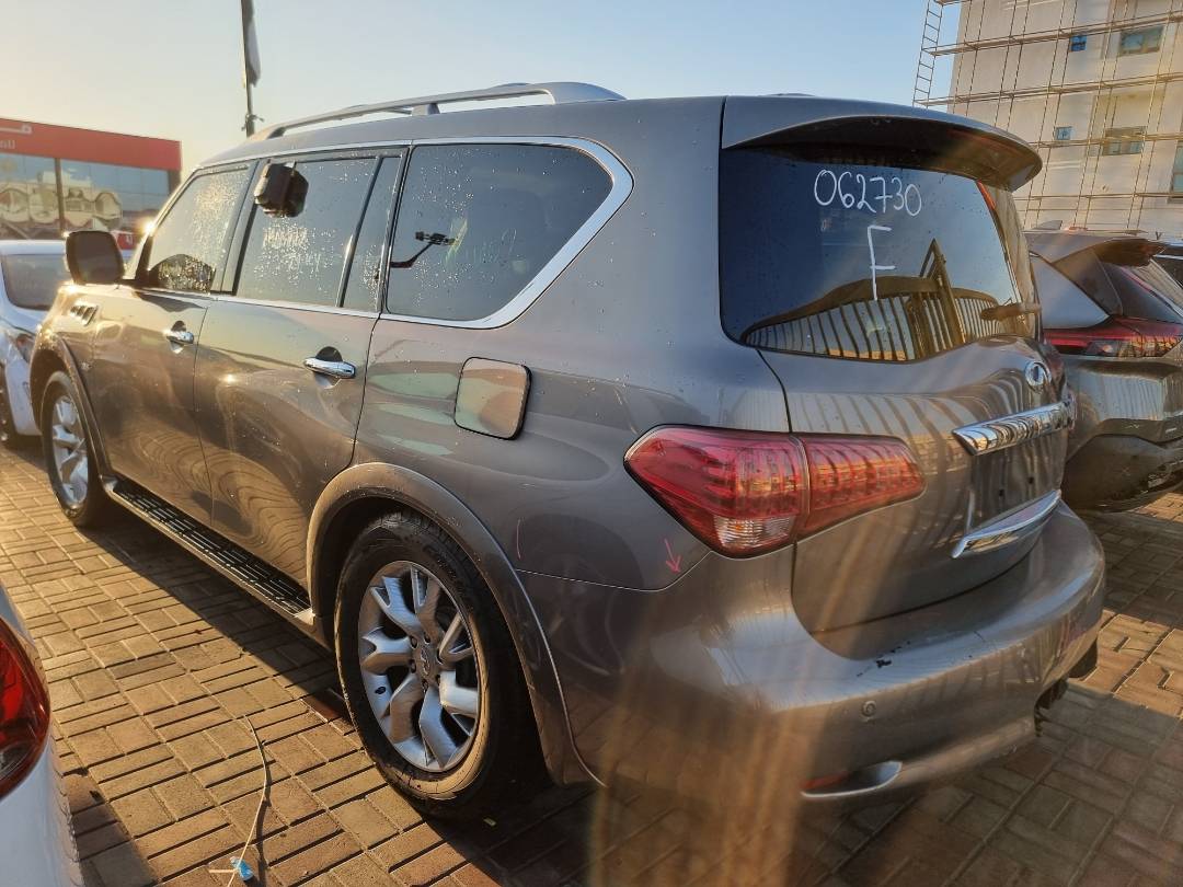 2014 INFINITI QX80 — 154824 Miles — Lot 125478 — Ind. 12 - Marhaba Auctions Used Cars - Image 4