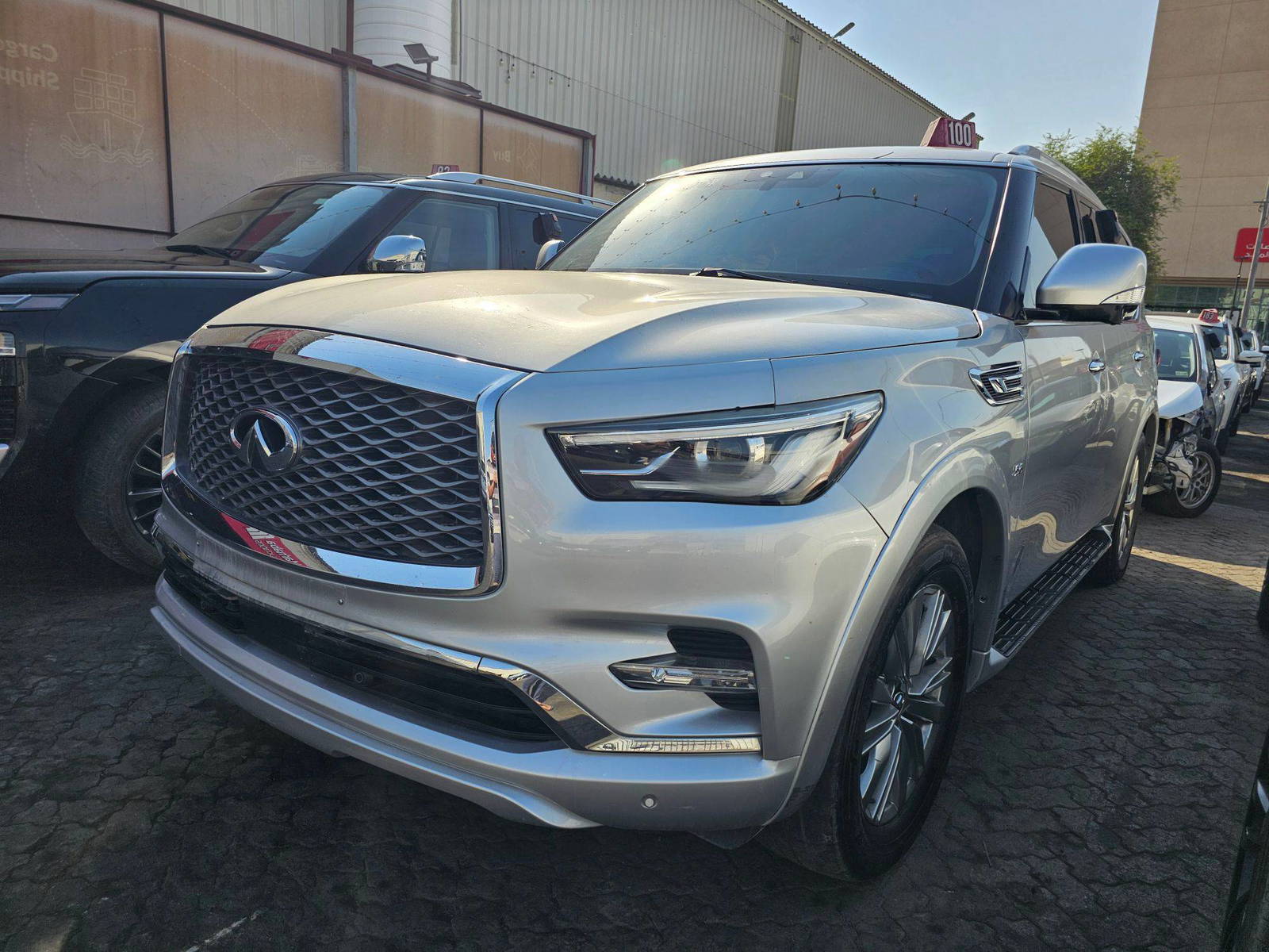 2019 INFINITI QX80 — 130481 Miles — Lot 9850223 — Al Sajaa - Marhaba Auctions Used Cars - Image 5