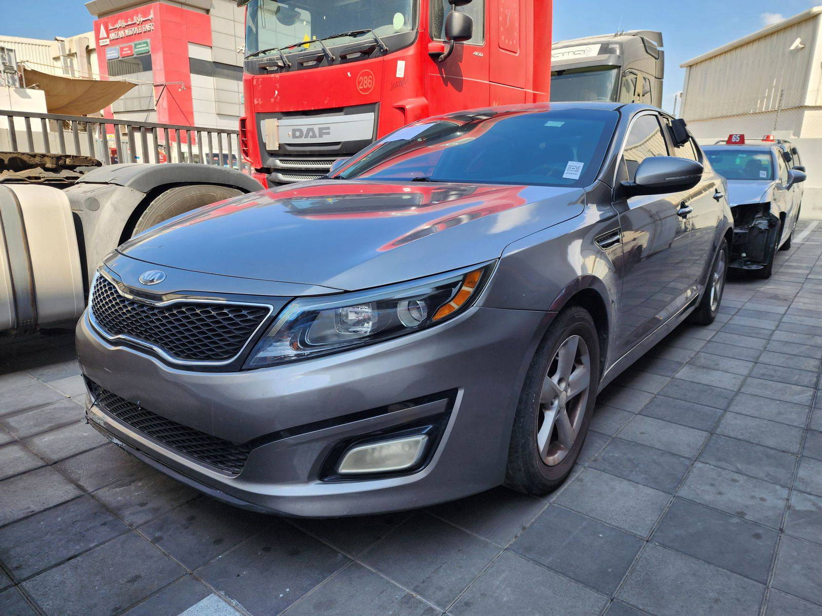 2015 KIA OPTIMA — 156682 Miles — Lot 70388904 — Al Quoz - Marhaba Auctions Used Cars - Image 3