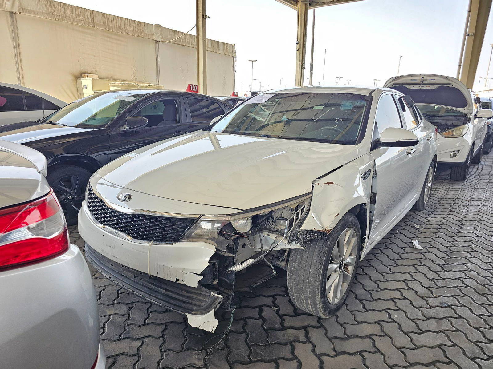 2016 KIA OPTIMA — 146314 Miles — Lot 3GG082690 — Souq - Marhaba Auctions Used Cars - Image 4