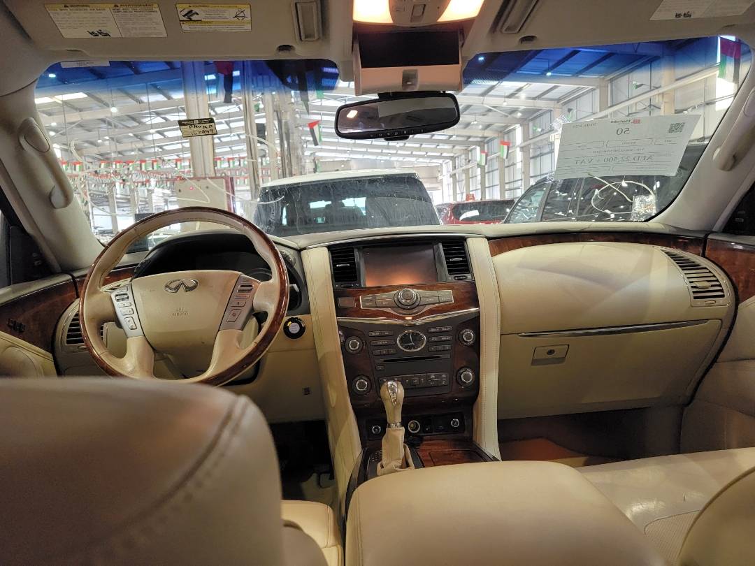 2016 INFINITI QX80 — 162946 Miles — Lot F3G9612450 — Main - Marhaba Auctions Used Cars - Image 8
