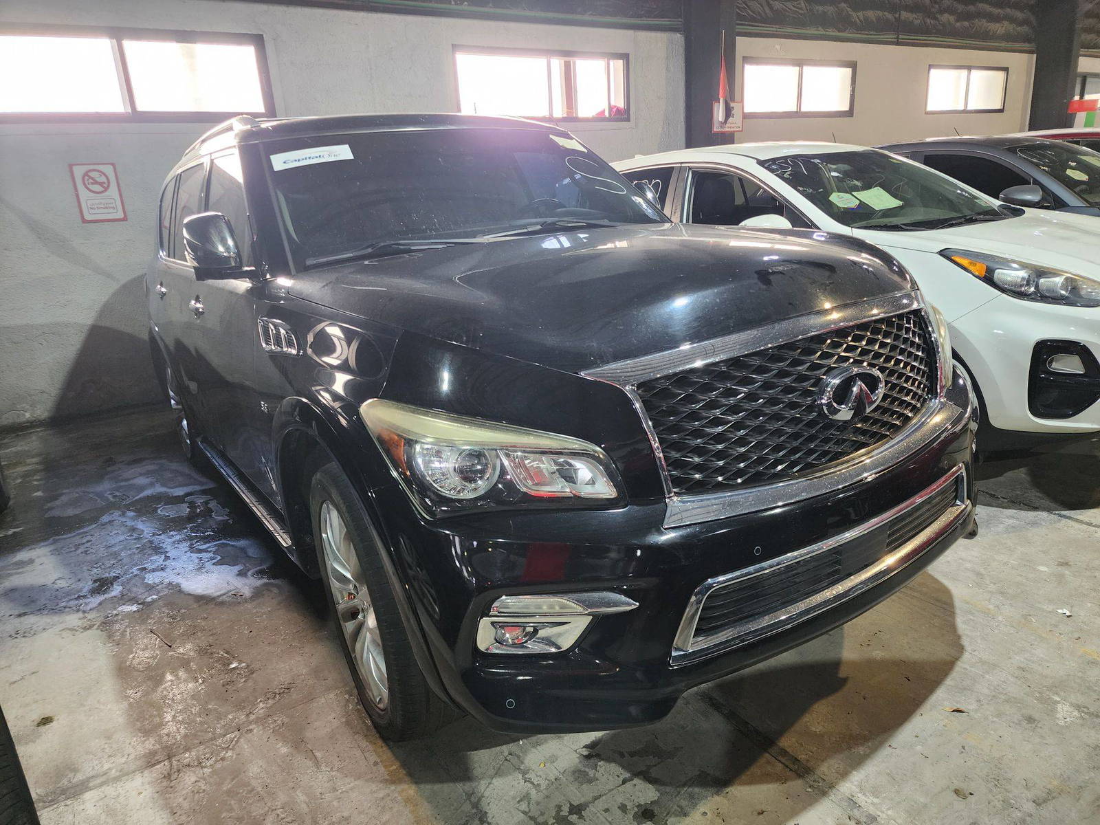 2015 INFINITI QX80 — 109484 Miles — Lot 770637 — Main - Marhaba Auctions Used Cars - Image 4
