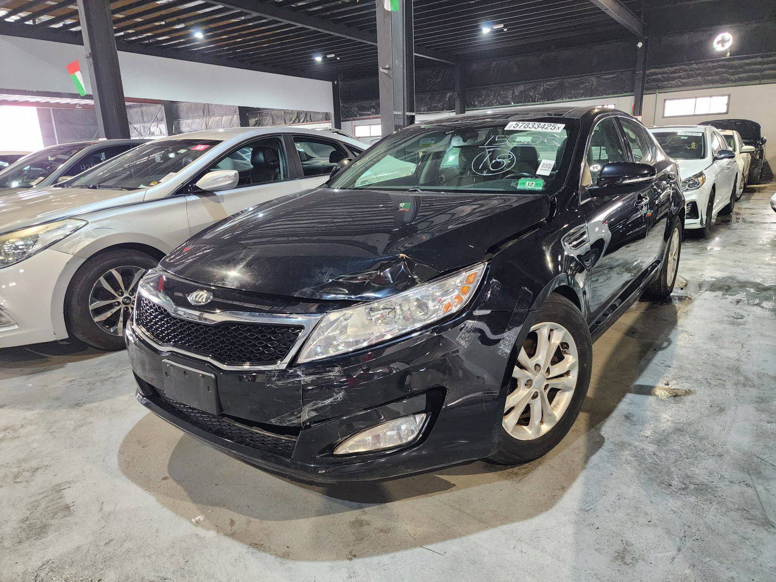 2013 KIA OPTIMA — 141329 Miles — Lot 153108 — Al Quoz - Marhaba Auctions Used Cars - Image 3