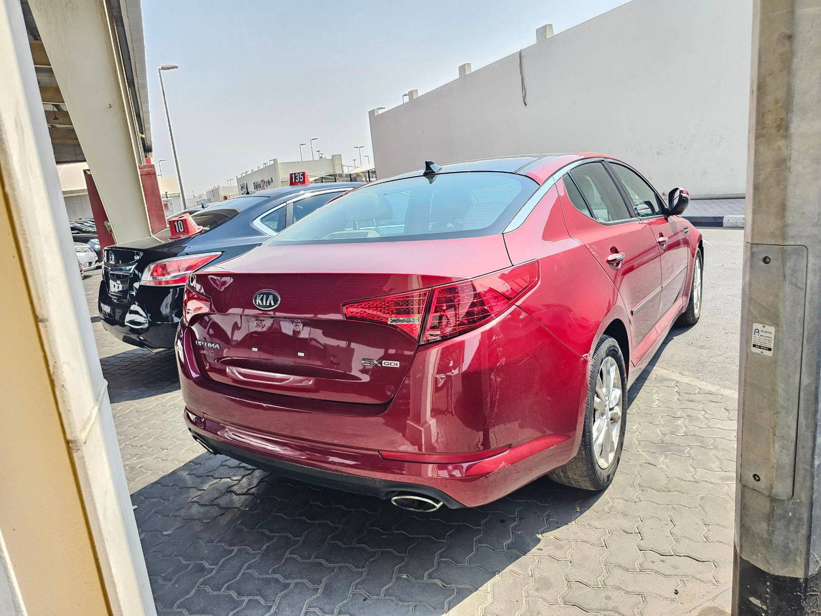 2013 KIA OPTIMA — 80005 Miles — Lot G245695 — Souq - Marhaba Auctions Used Cars - Image 3
