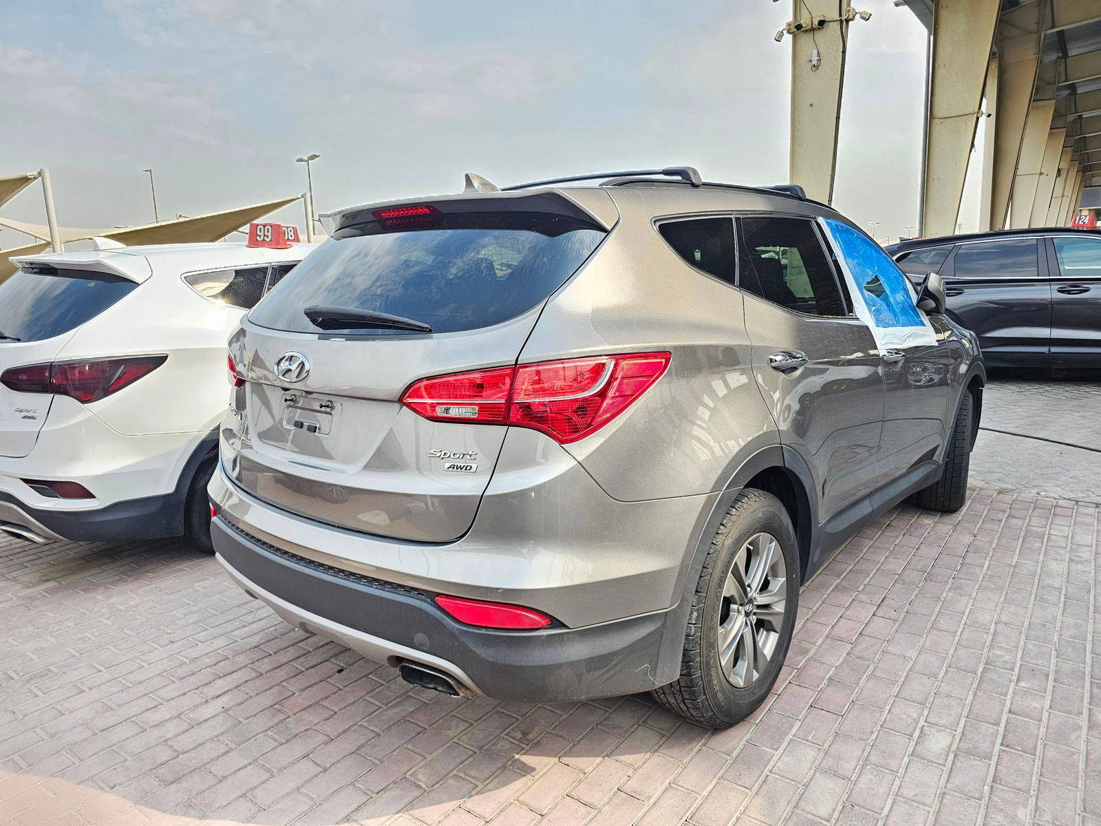 2016 HYUNDAI SANTA FE — 126464 Miles — Lot DLB1GG371348 — Main - Marhaba Auctions Used Cars - Image 3