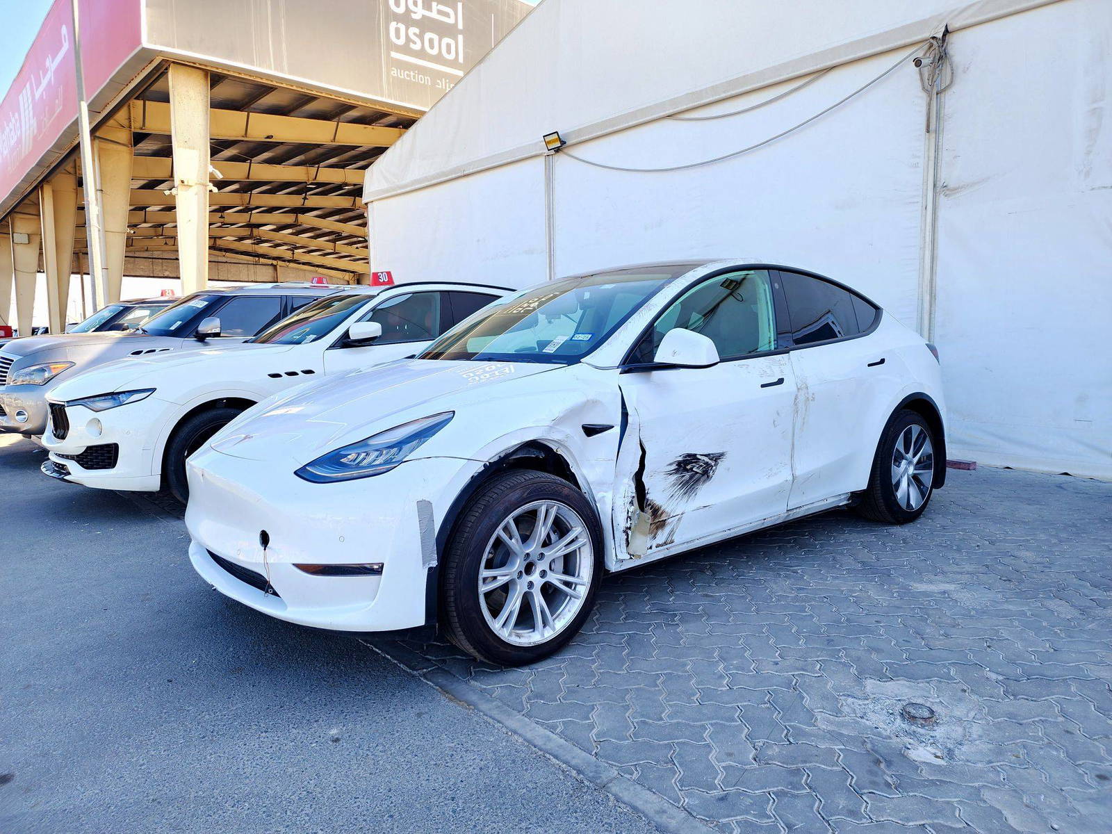 2021 TESLA MODEL Y — 123880 Miles — Lot 65182664 — Main - Marhaba Auctions Used Cars - Image 4