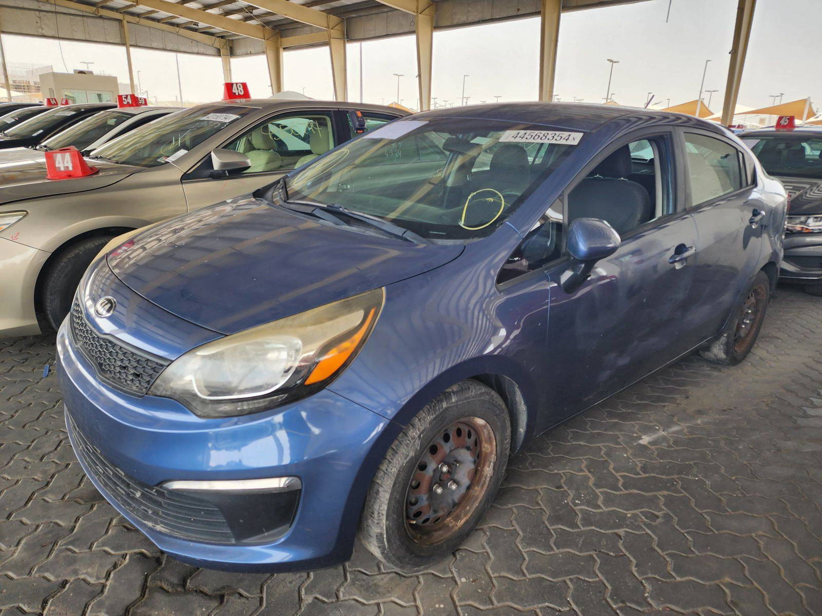 2016 KIA RIO — 93717 Miles — Lot 44568354 — Souq - Marhaba Auctions Used Cars - Image 3