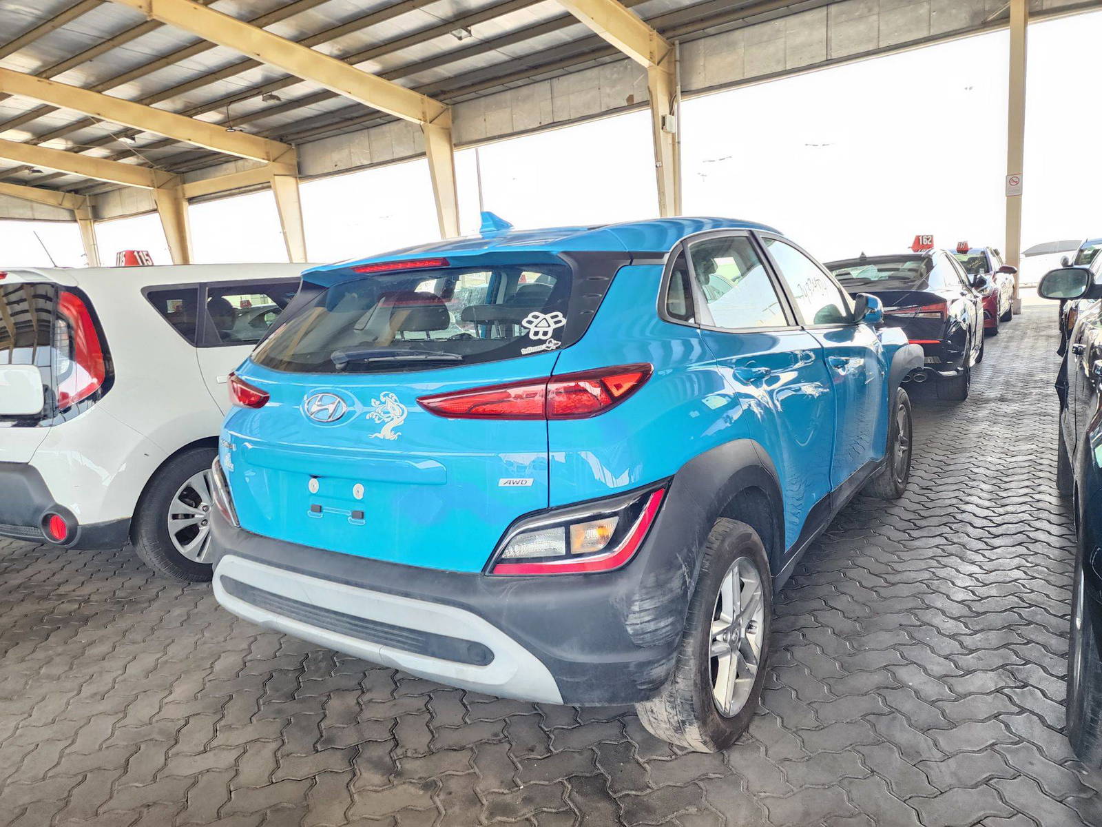 2023 HYUNDAI KONA — 40647 Miles — Lot 74334874 — Al Surrah - Marhaba Auctions Used Cars - Image 3