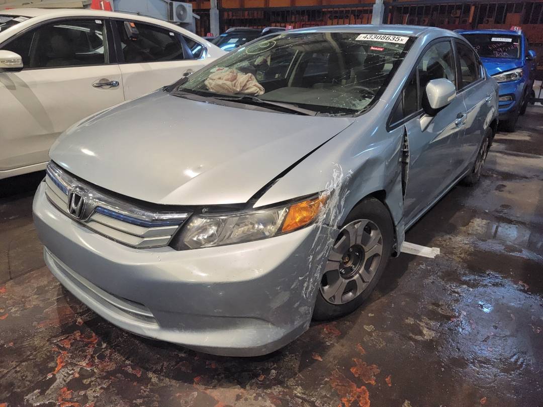 2012 HONDA CIVIC — 143832 Miles — Lot 9CS007730 — Main - Marhaba Auctions Used Cars - Image 3