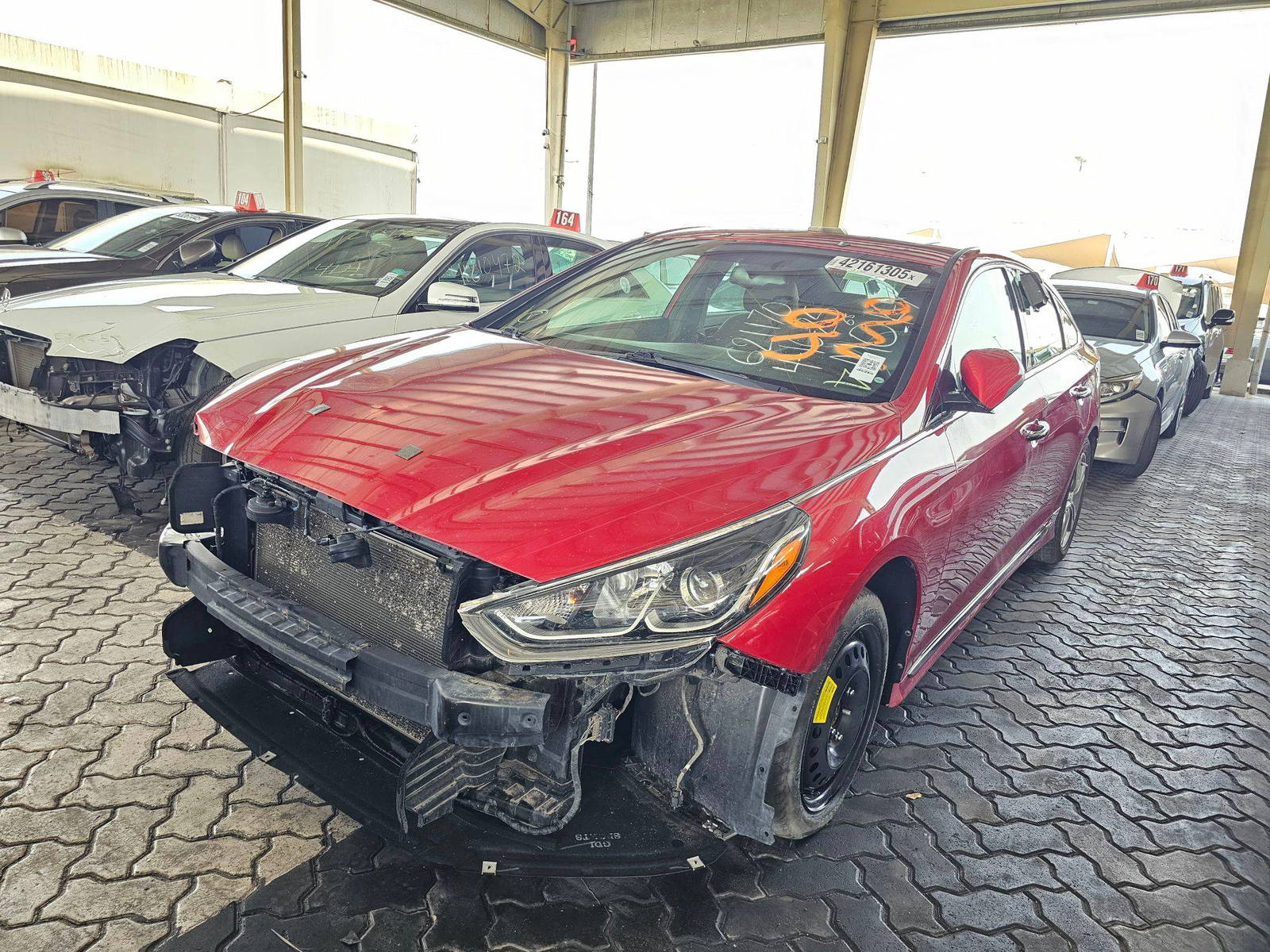 2018 HYUNDAI SONATA — 67325 Miles — Lot JH621170 — Main - Marhaba Auctions Used Cars - Image 5