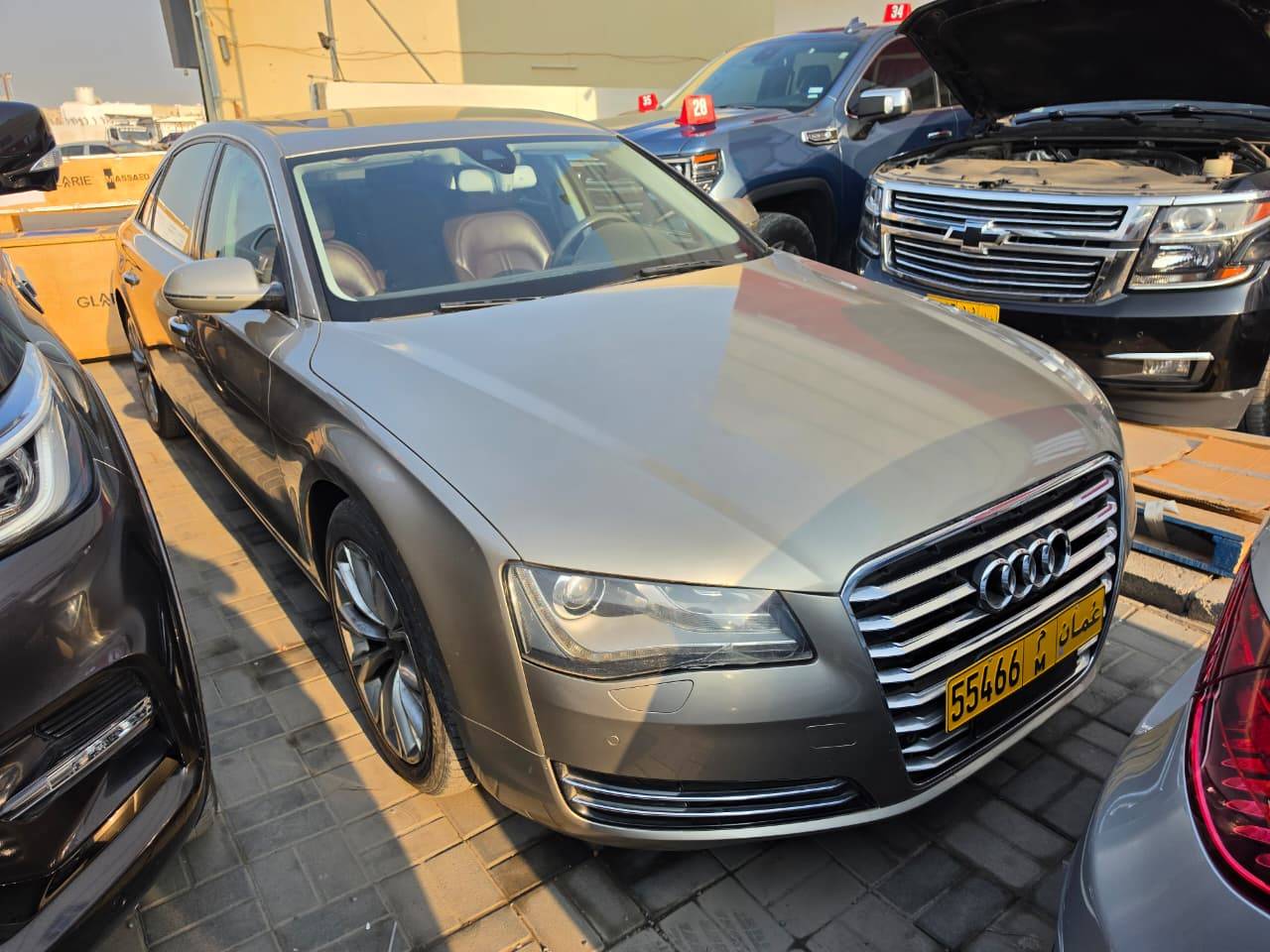 Audi A8 2012 view 2