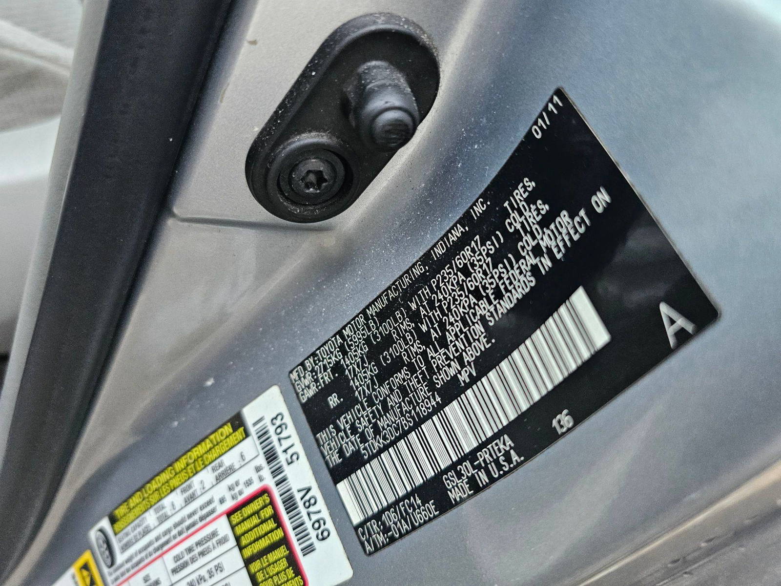 TOYOTA SIENNA 2011 - Marhaba Auction Used Cars - Image 9
