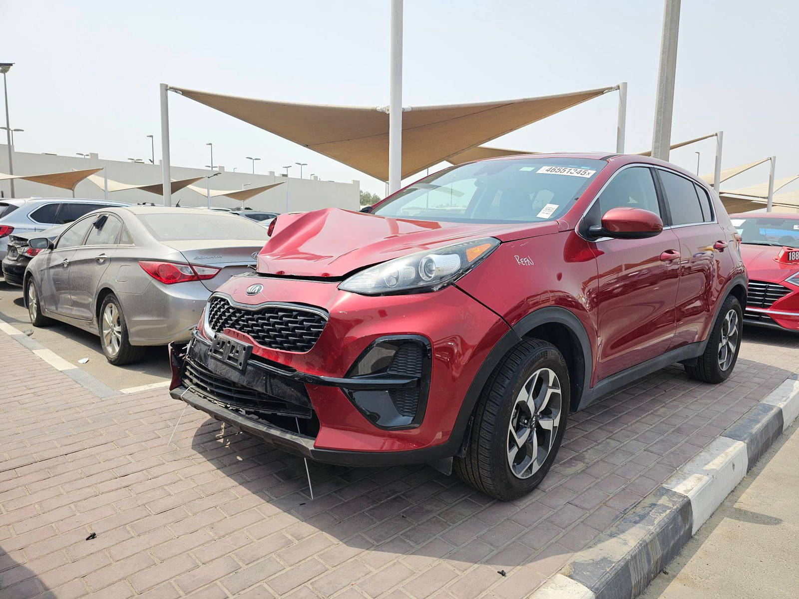 2020 KIA SPORTAGE — 58724 Miles — Lot 7759690 — Main - Marhaba Auctions Used Cars - Image 5