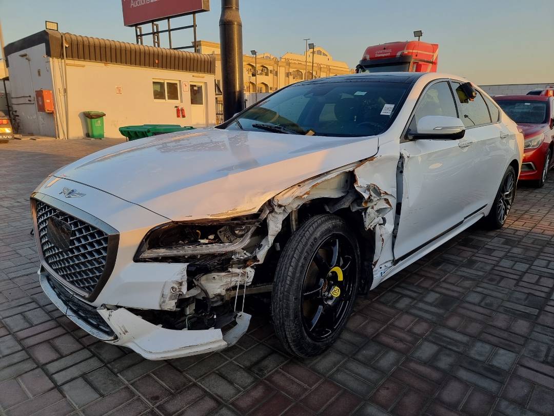 2019 GENESIS G80 — 79933 Miles — Lot 40494140 — Souq - Marhaba Auctions Used Cars - Image 3