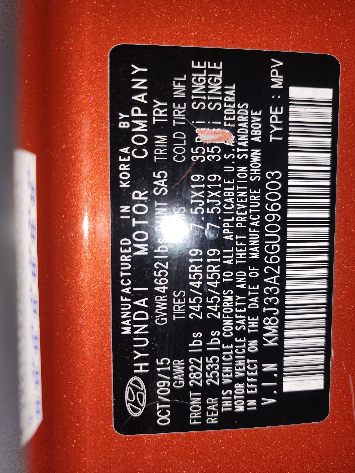 HYUNDAI TUCSON 2016 - Marhaba Auction Used Cars - Image 11