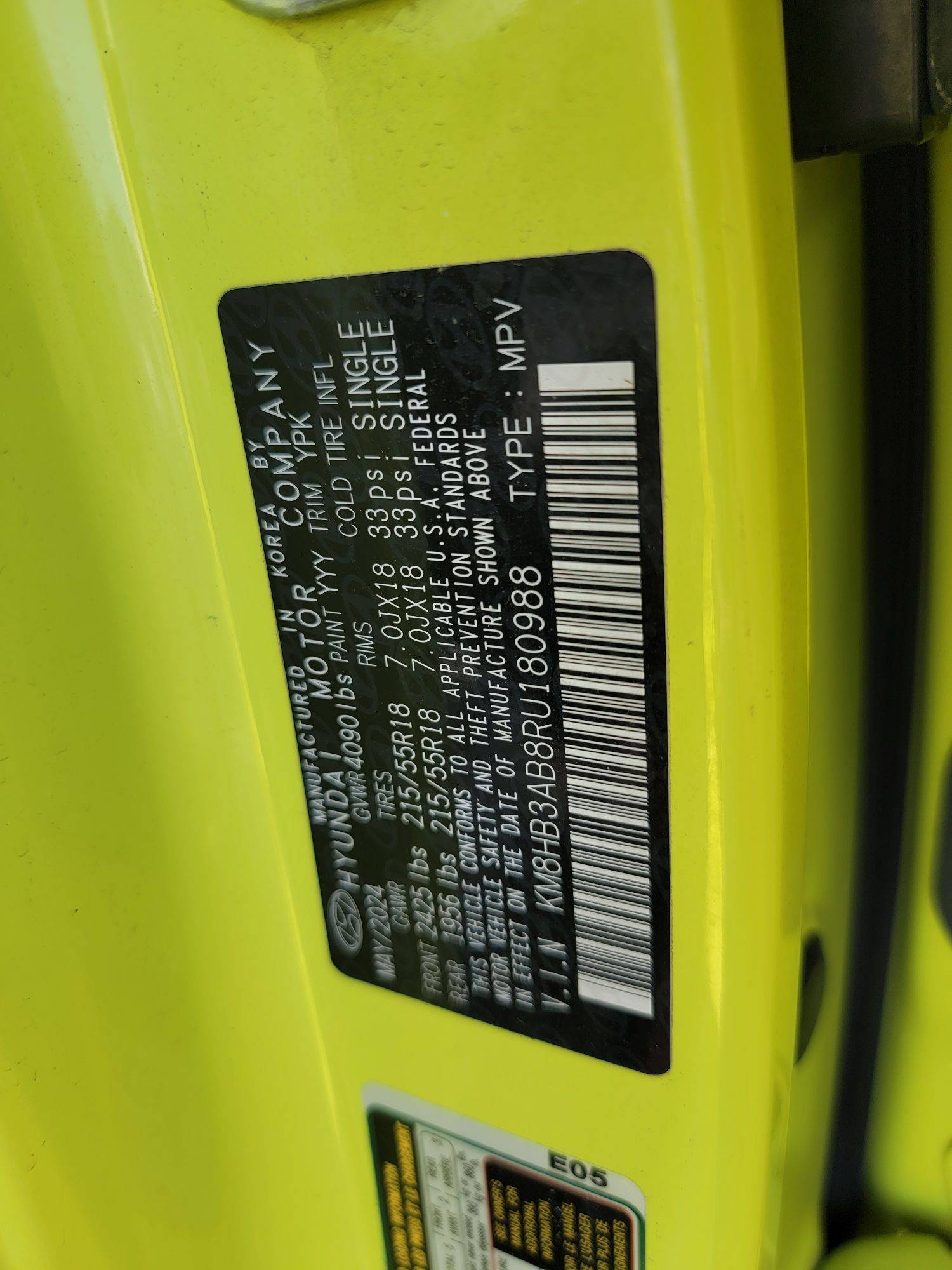 HYUNDAI KONA 2024 - Marhaba Auction Used Cars - Image 7