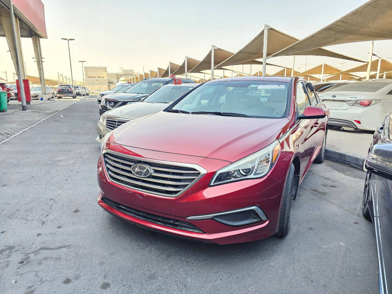 2016 HYUNDAI SONATA — 63260 Miles — Lot F6GH282541 — Souq - Marhaba Auctions Used Cars - Image 3