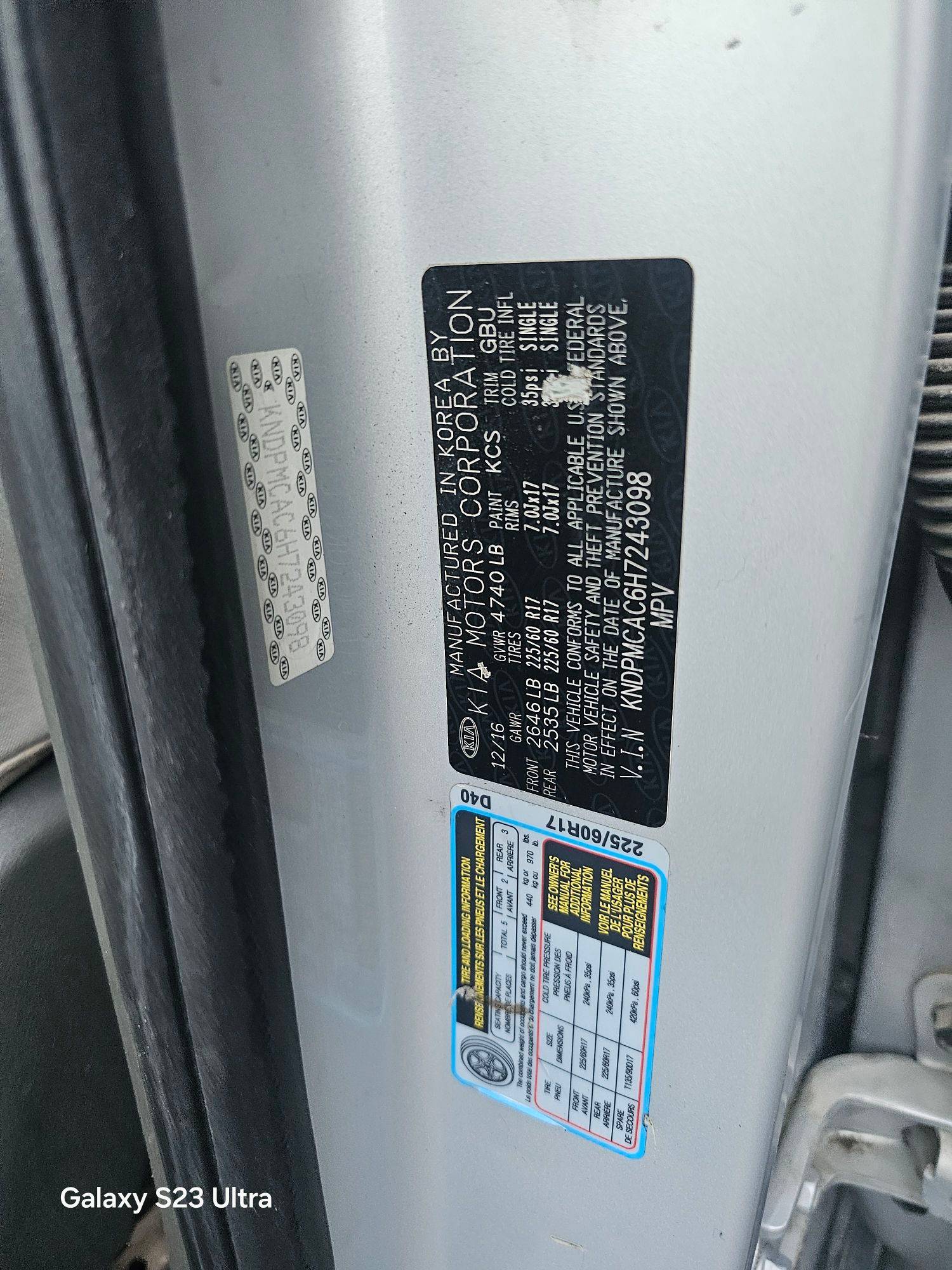 KIA SPORTAGE 2017 - Marhaba Auction Used Cars - Image 9