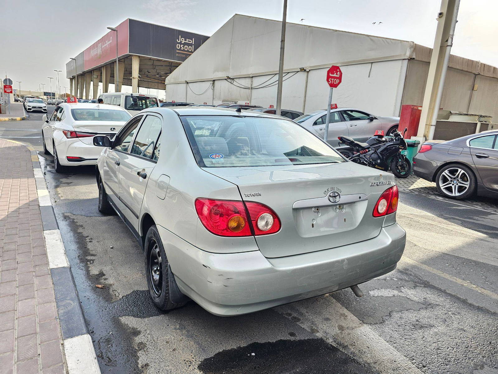 2003 TOYOTA COROLLA — 225915 KM — Lot 3C767269 — Souq - Marhaba Auctions Used Cars - Image 3