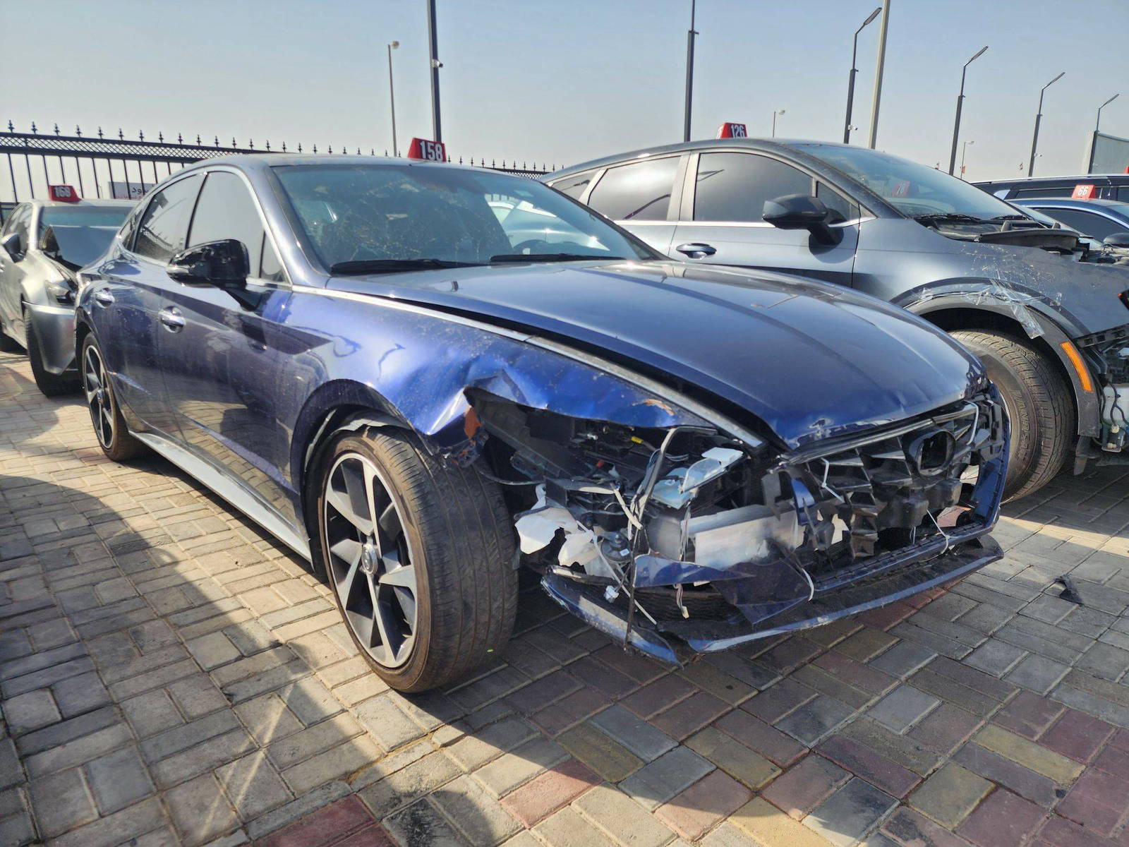 2022 HYUNDAI SONATA — 61854 Miles — Lot H149957 — Main - Marhaba Auctions Used Cars - Image 9