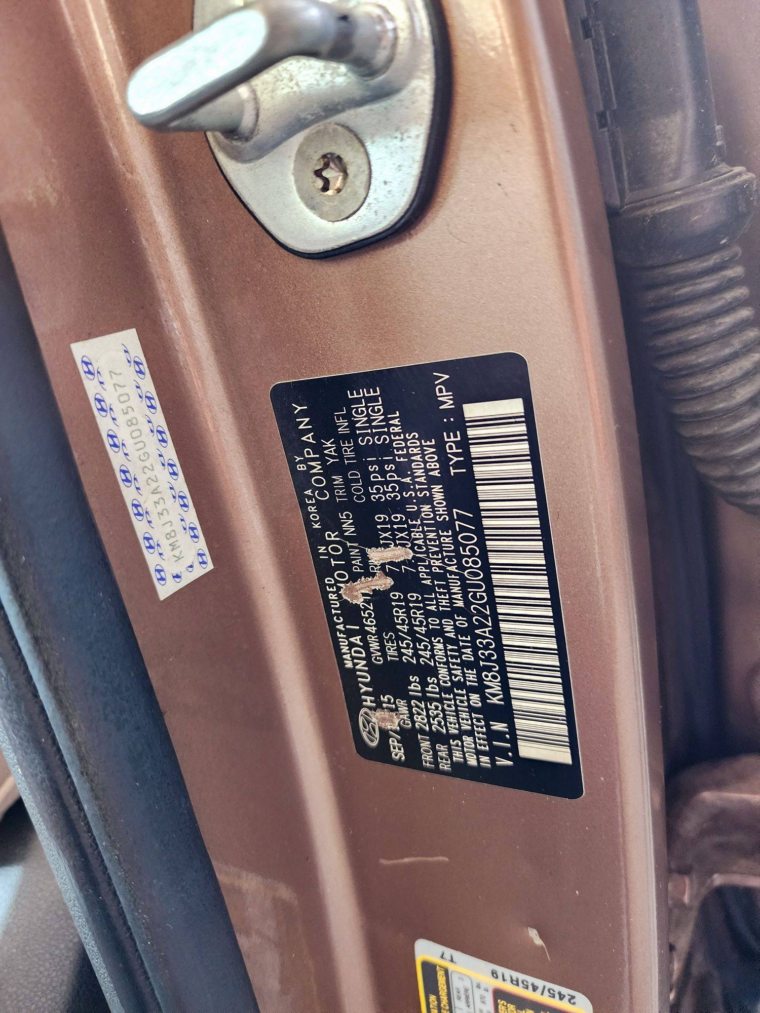 2016 HYUNDAI TUCSON — 97109 Miles — Lot 1262437 — Souq - Marhaba Auctions Used Cars - Image 10