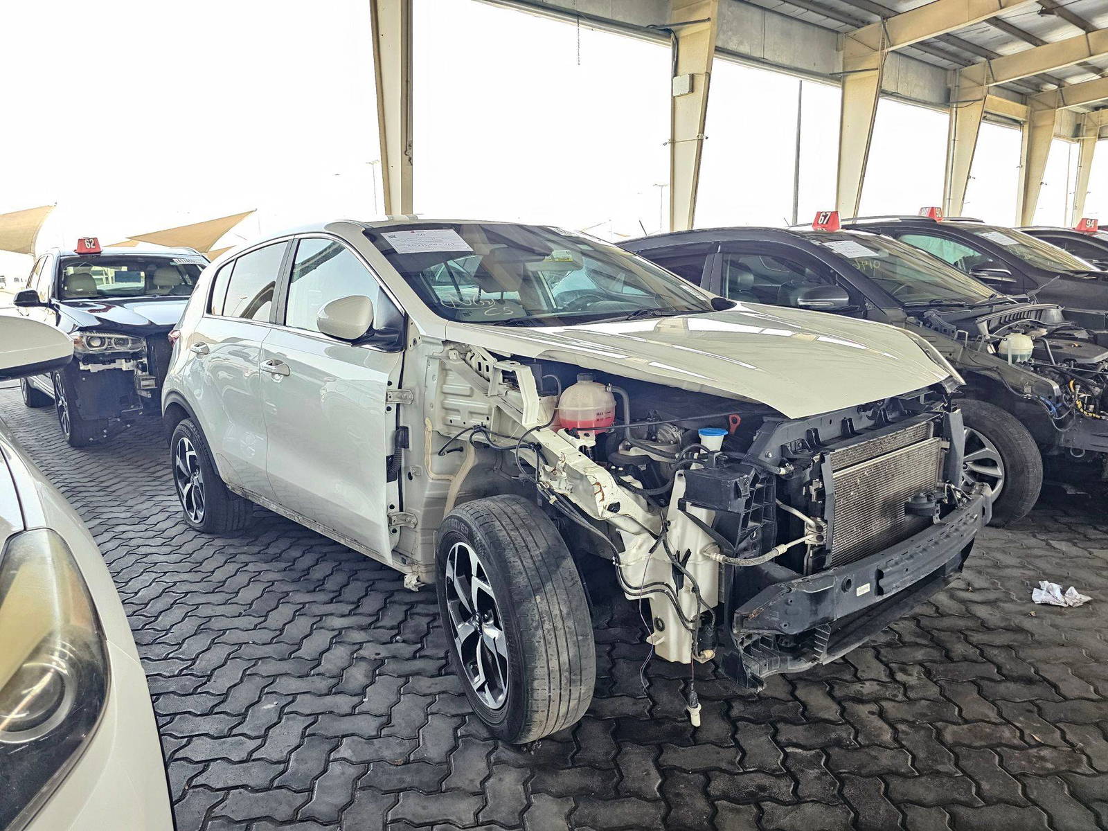 2022 KIA SPORTAGE — 130770 Miles — Lot 7N7028504 — Ind. 12 - Marhaba Auctions Used Cars - Image 4