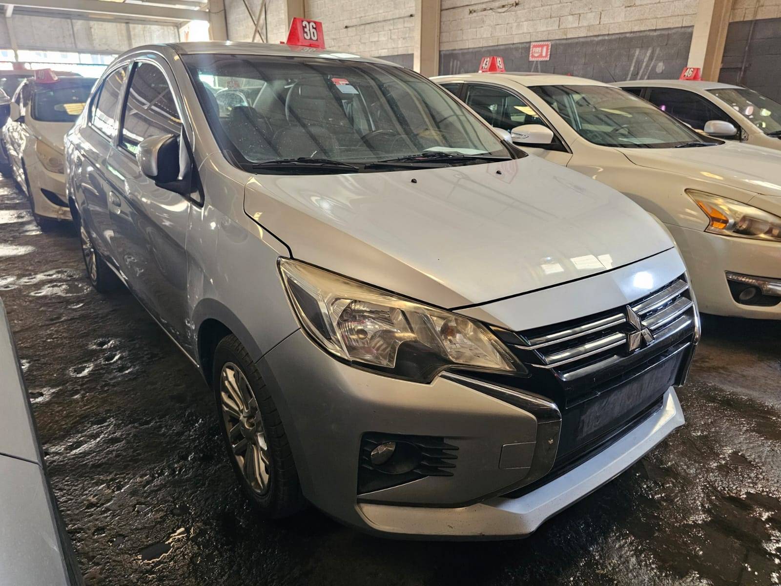 2021 MITSUBISHI ATTRAGE — sold — 206995 KM — Lot MH006284 — Main - Marhaba Auctions Used Cars - Image 3