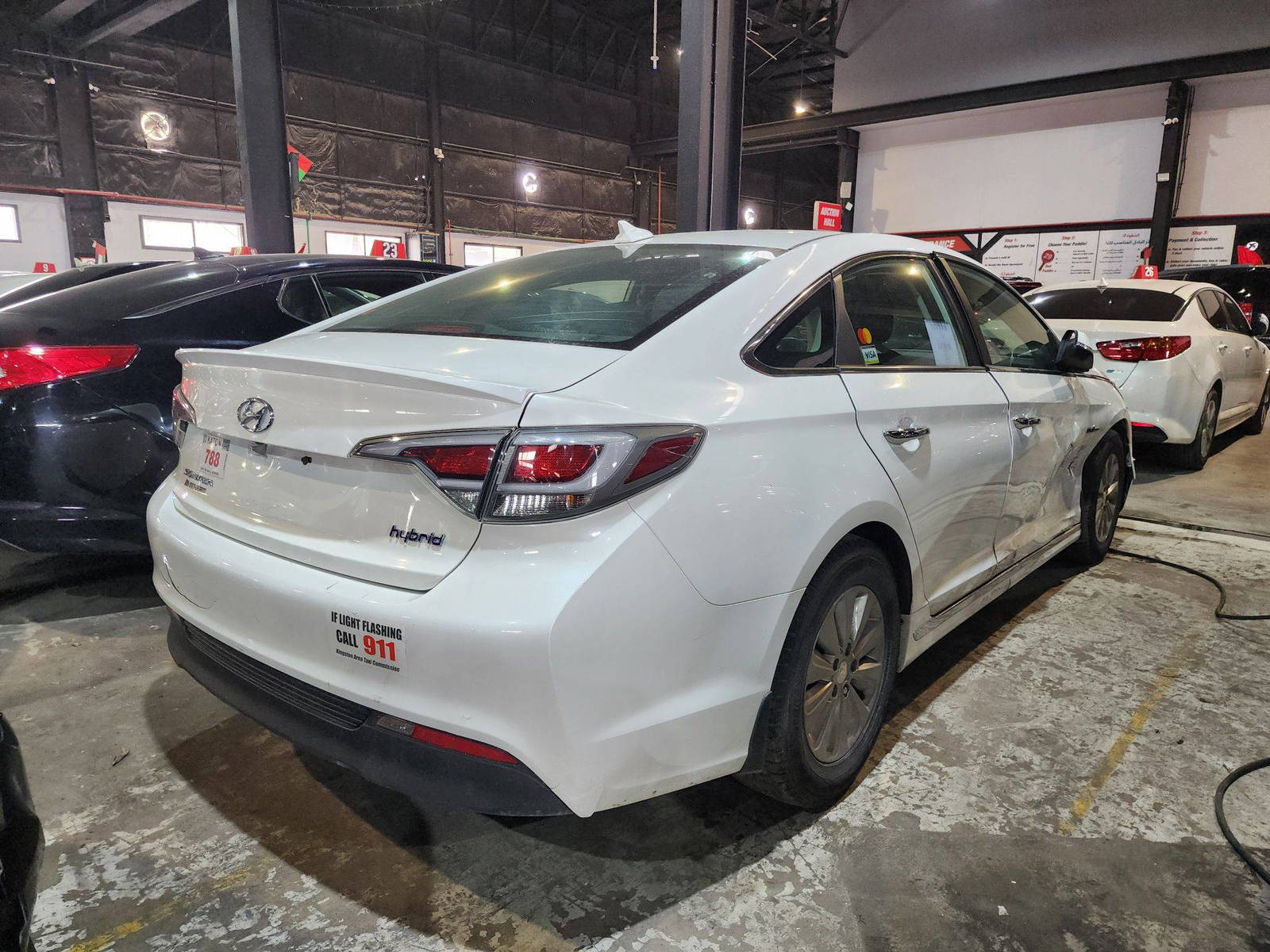 2017 HYUNDAI SONATA — 206868 KM — Lot 12307504 — Main - Marhaba Auctions Used Cars - Image 3