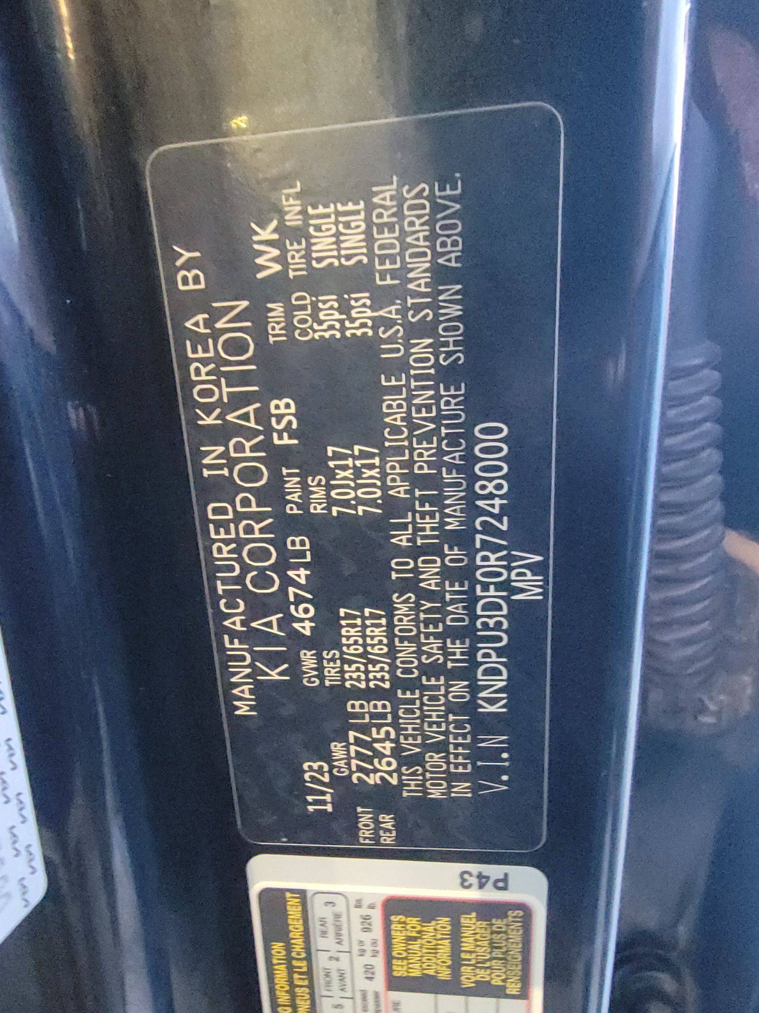 KIA SPORTAGE 2024 - Marhaba Auction Used Cars - Image 9