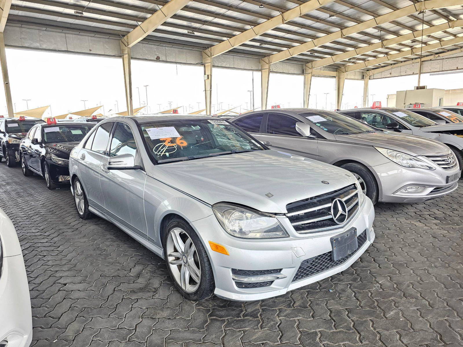 2014 MERCEDES BENZ C-250 — 146979 Miles — Lot B8EA939270 — Souq - Marhaba Auctions Used Cars - Image 4