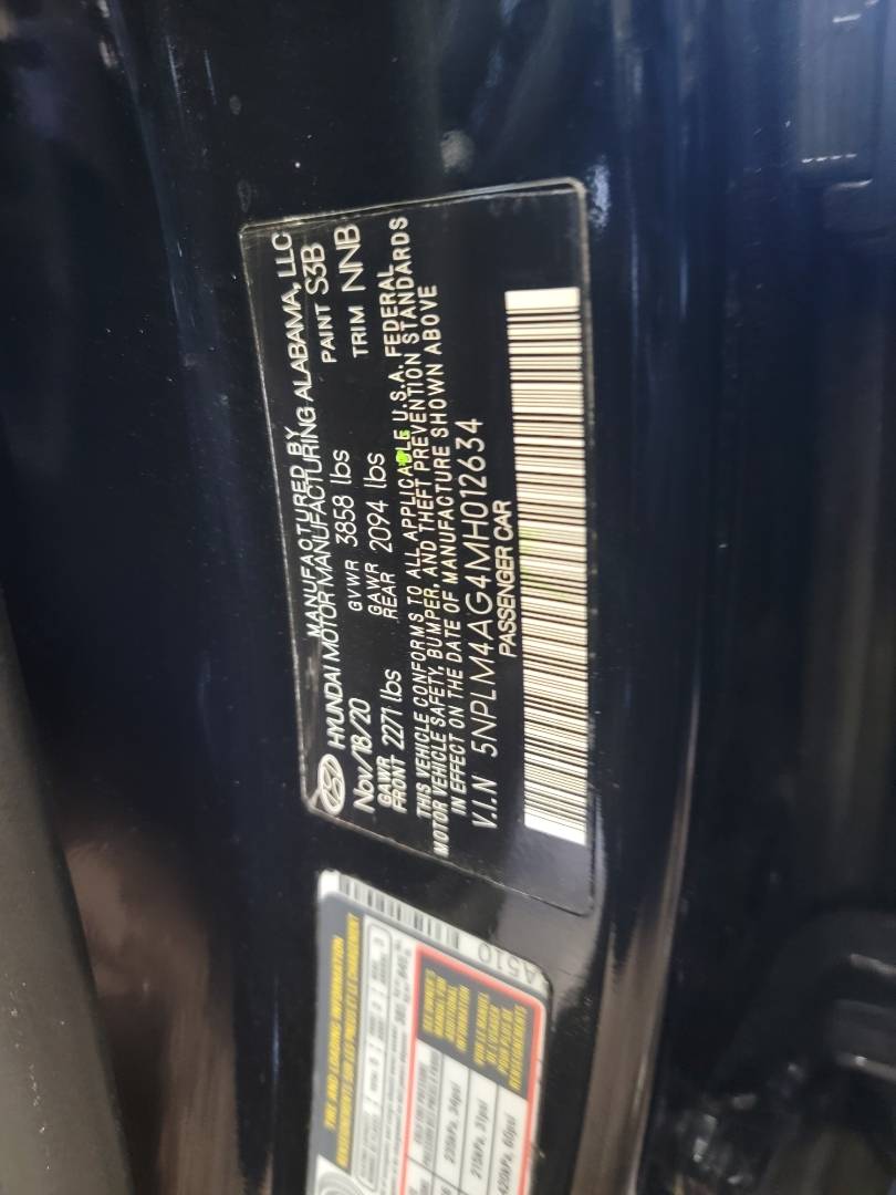 2021 HYUNDAI ELANTRA — 44902 Miles — Lot H012634 — Main - Marhaba Auctions Used Cars - Image 10