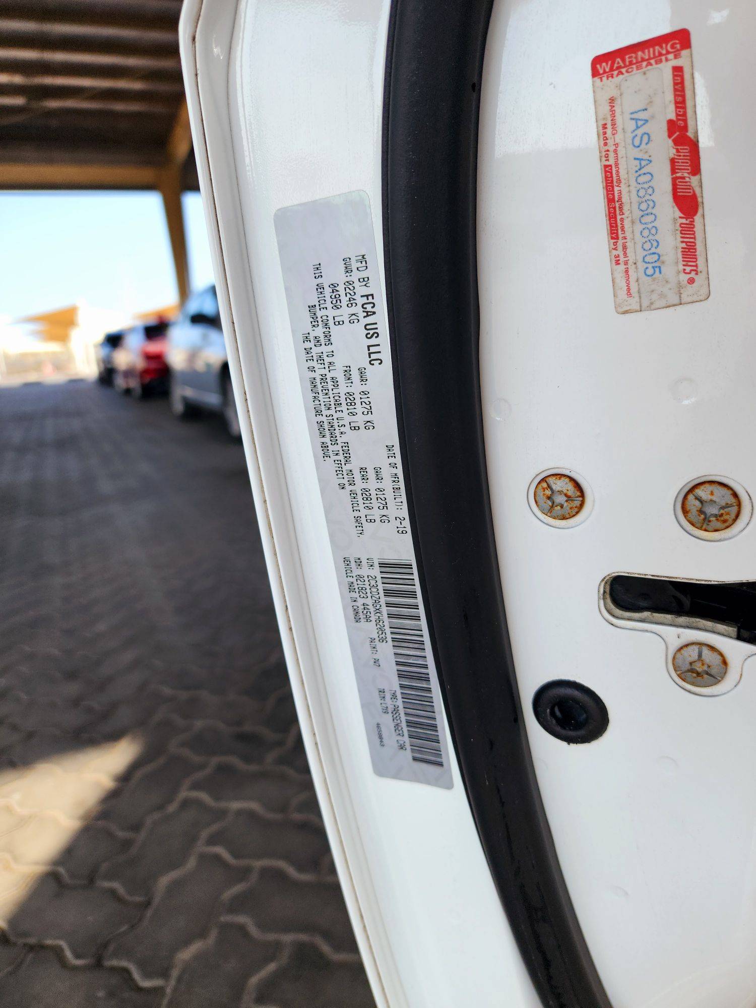 2019 DODGE CHALLENGER — 135034 Miles — Lot 20536 — Souq - Marhaba Auctions Used Cars - Image 9