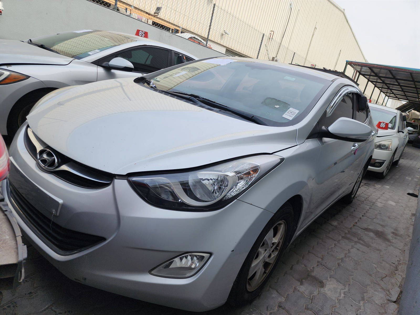 2011 HYUNDAI AVANTE — 186186 KM — Lot 029235 — Al Quoz - Marhaba Auctions Used Cars - Image 6
