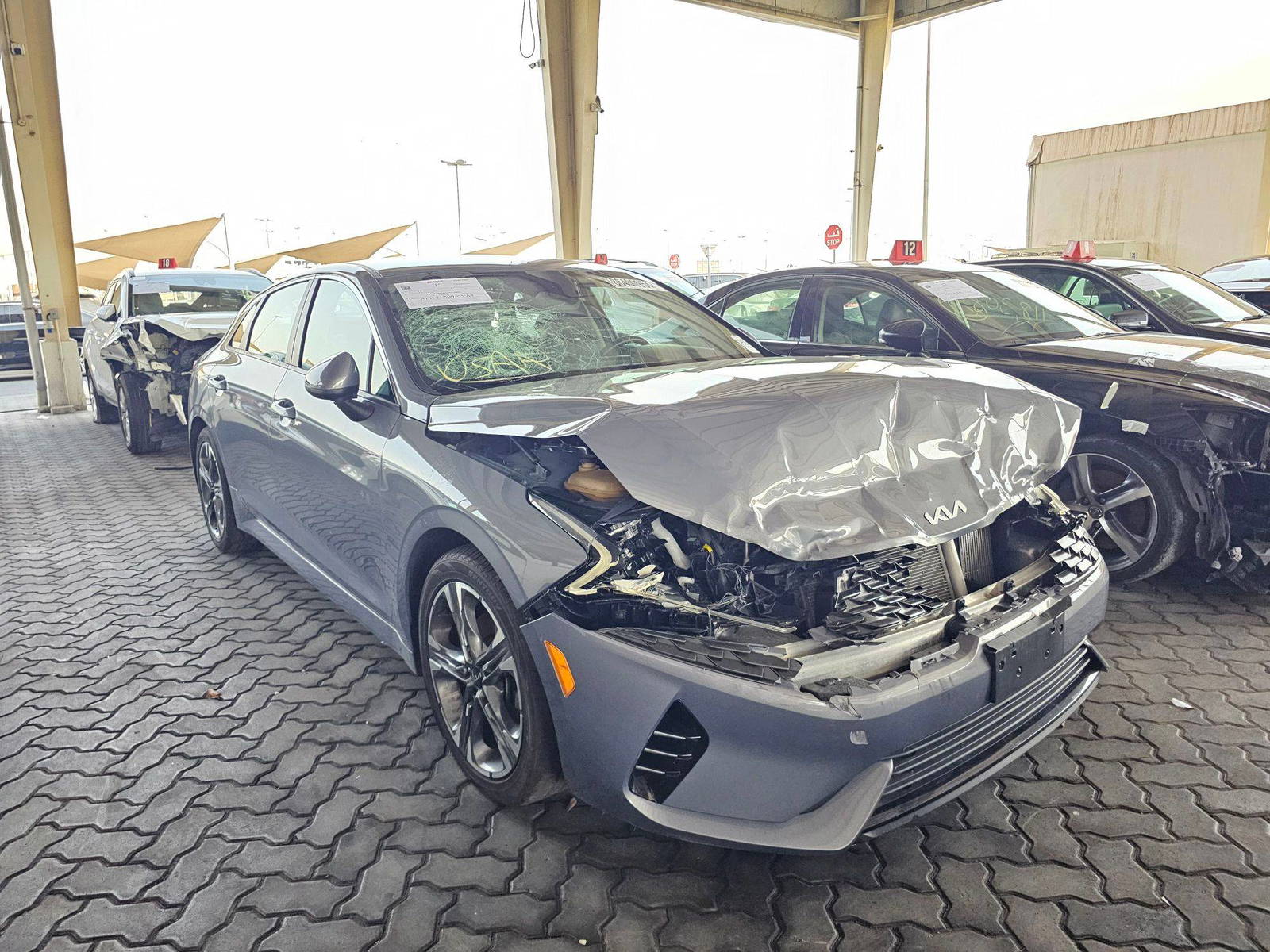 2022 KIA K5 — 27333 Miles — Lot 4J23NG125423 — Souq - Marhaba Auctions Used Cars - Image 4
