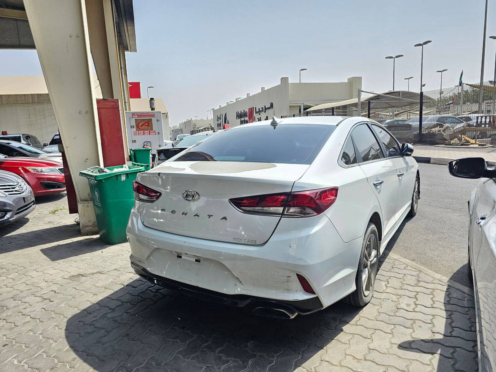 2018 HYUNDAI SONATA — 129810 Miles — Lot 49285225 — Souq - Marhaba Auctions Used Cars - Image 3