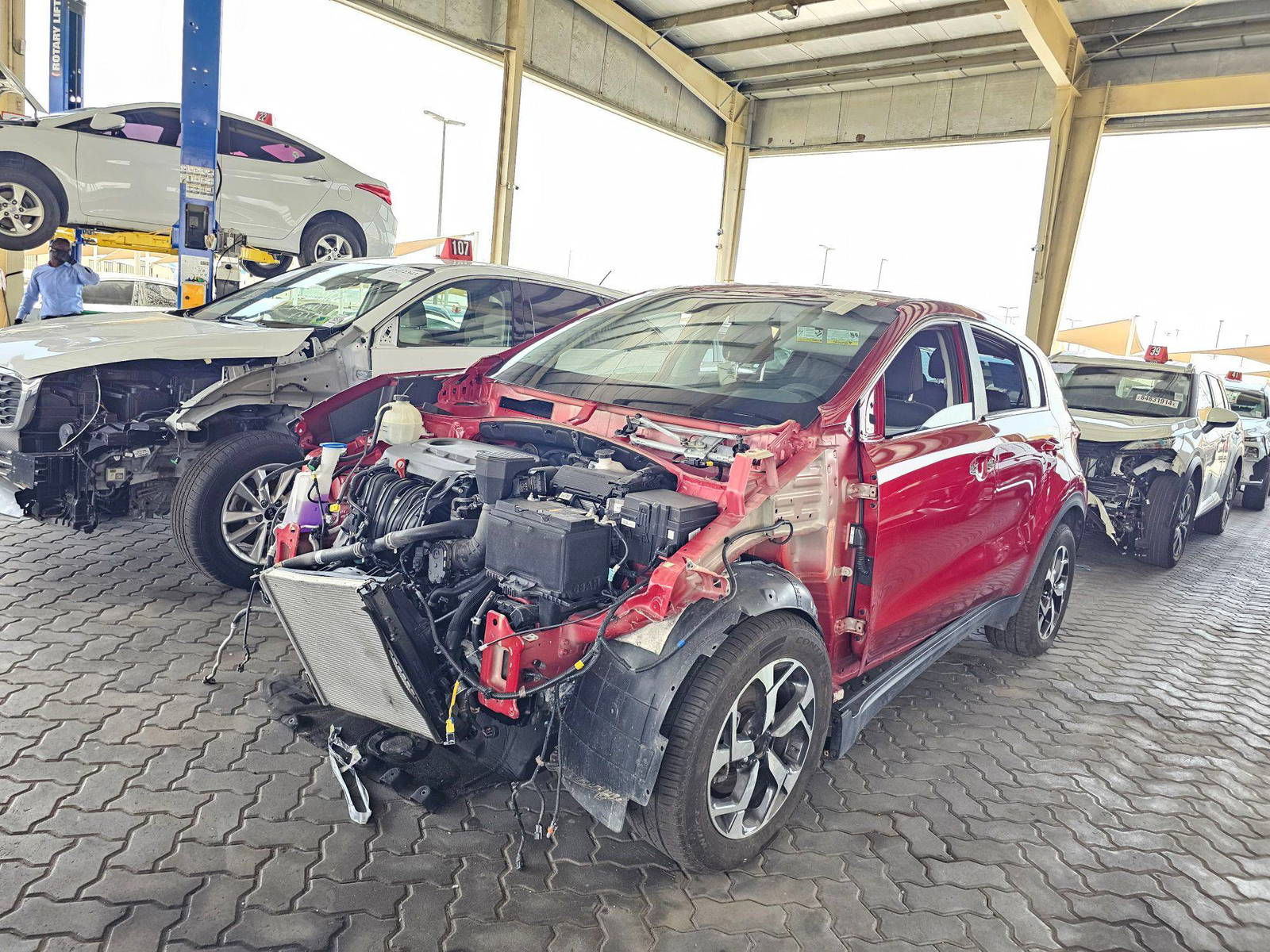 KIA SPORTAGE 2021 - Marhaba Auction Used Cars - Image 5