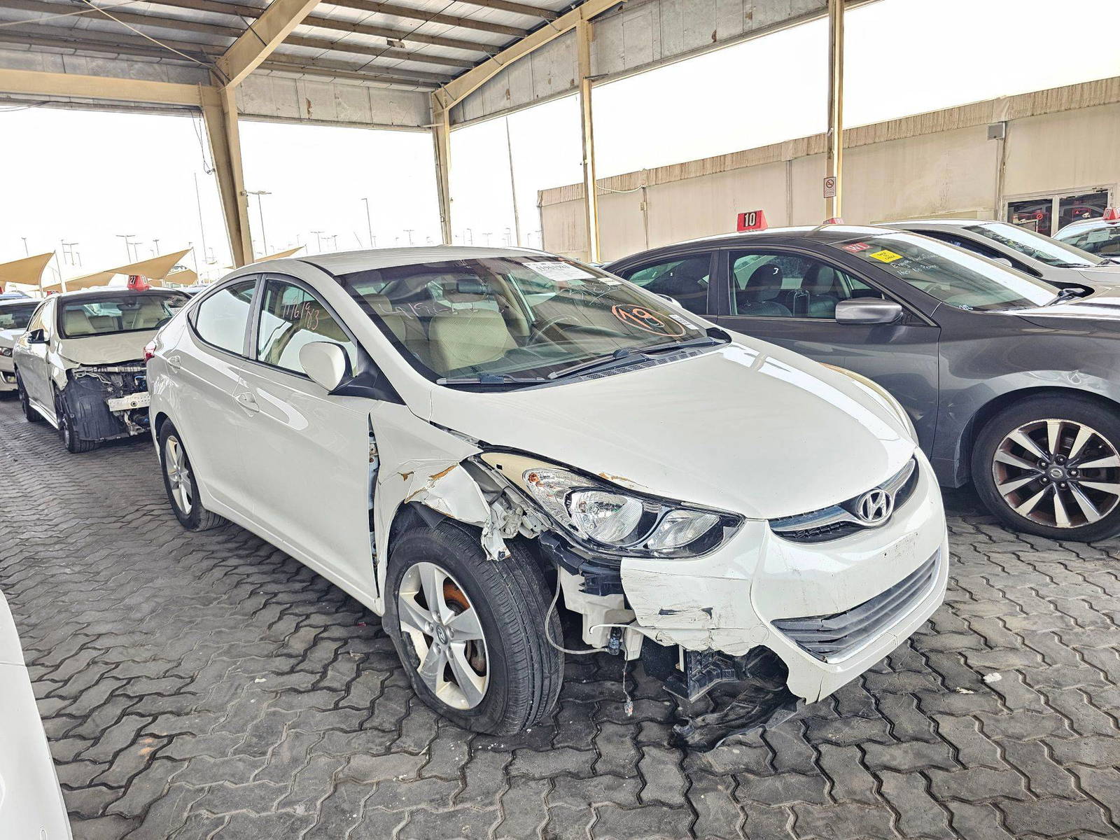 2013 HYUNDAI ELANTRA — 183193 Miles — Lot 41961983 — Souq - Marhaba Auctions Used Cars - Image 4