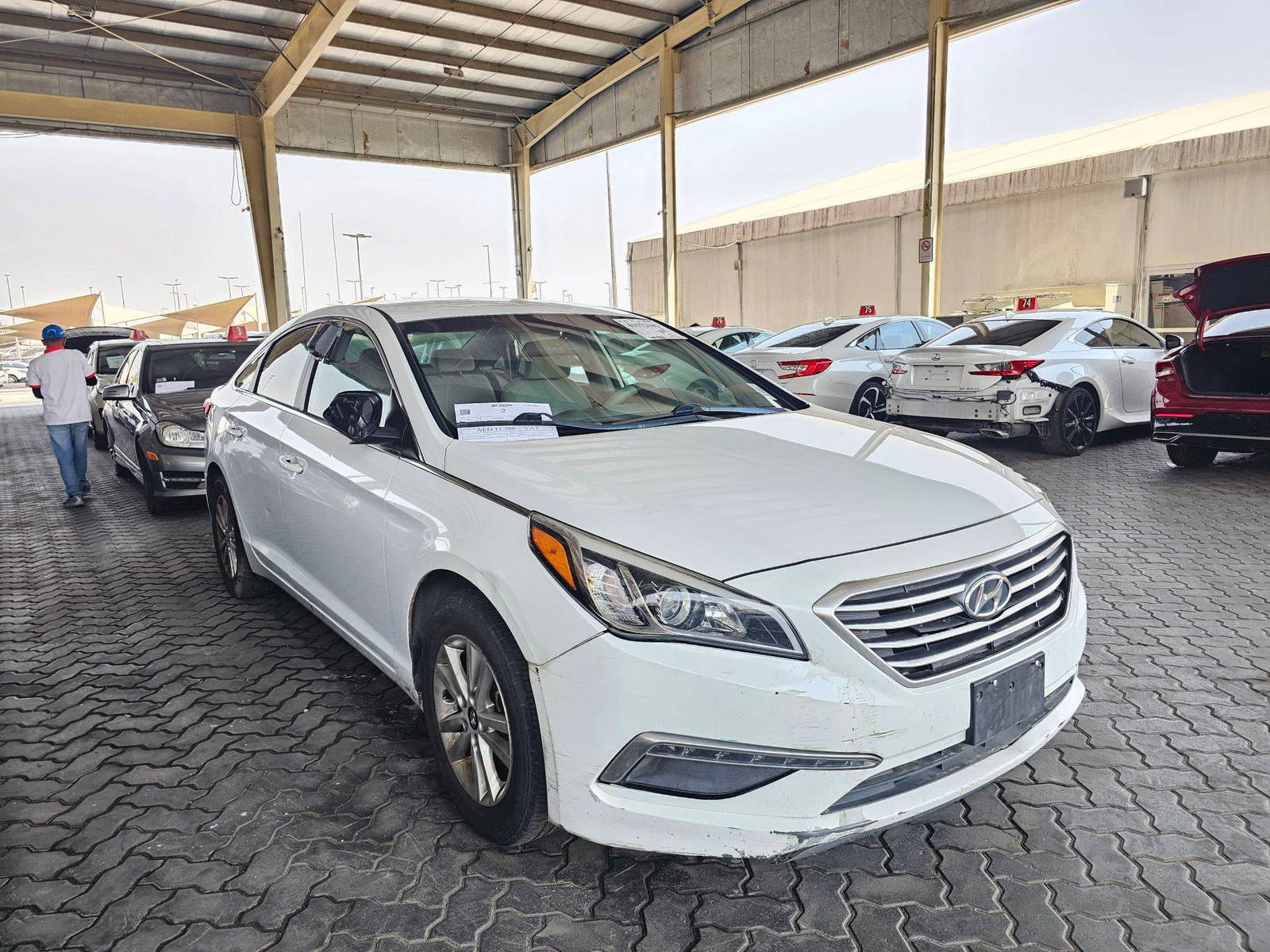 2015 HYUNDAI SONATA — 144531 Miles — Lot FH229900 — Main - Marhaba Auctions Used Cars - Image 4