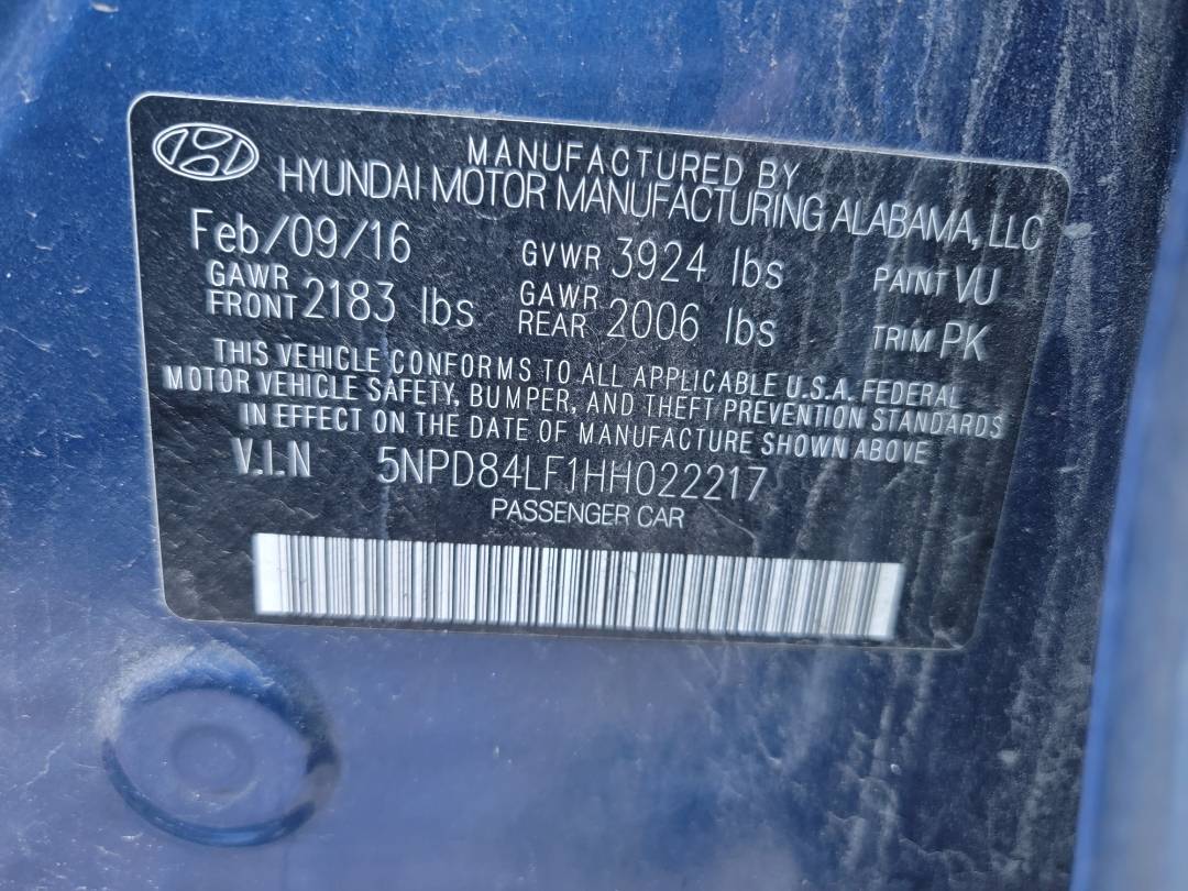 2017 HYUNDAI ELANTRA — 92159 Miles — Lot 37961278 - Marhaba Auctions Used Cars - Image 8