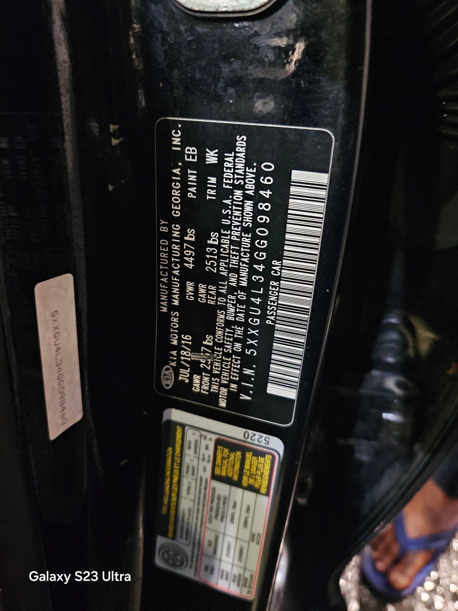 KIA OPTIMA 2016 - Marhaba Auction Used Cars - Image 9