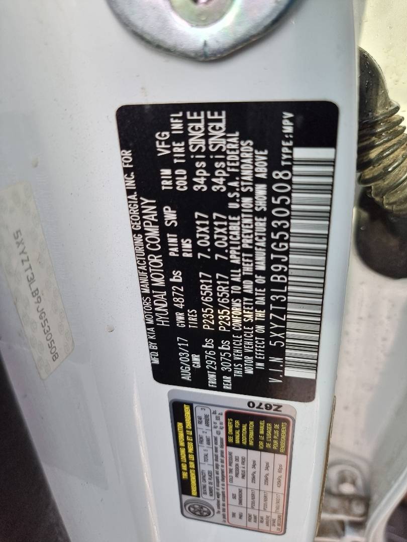 HYUNDAI SANTA FE SPORT 2018 - Marhaba Auction Used Cars - Image 8