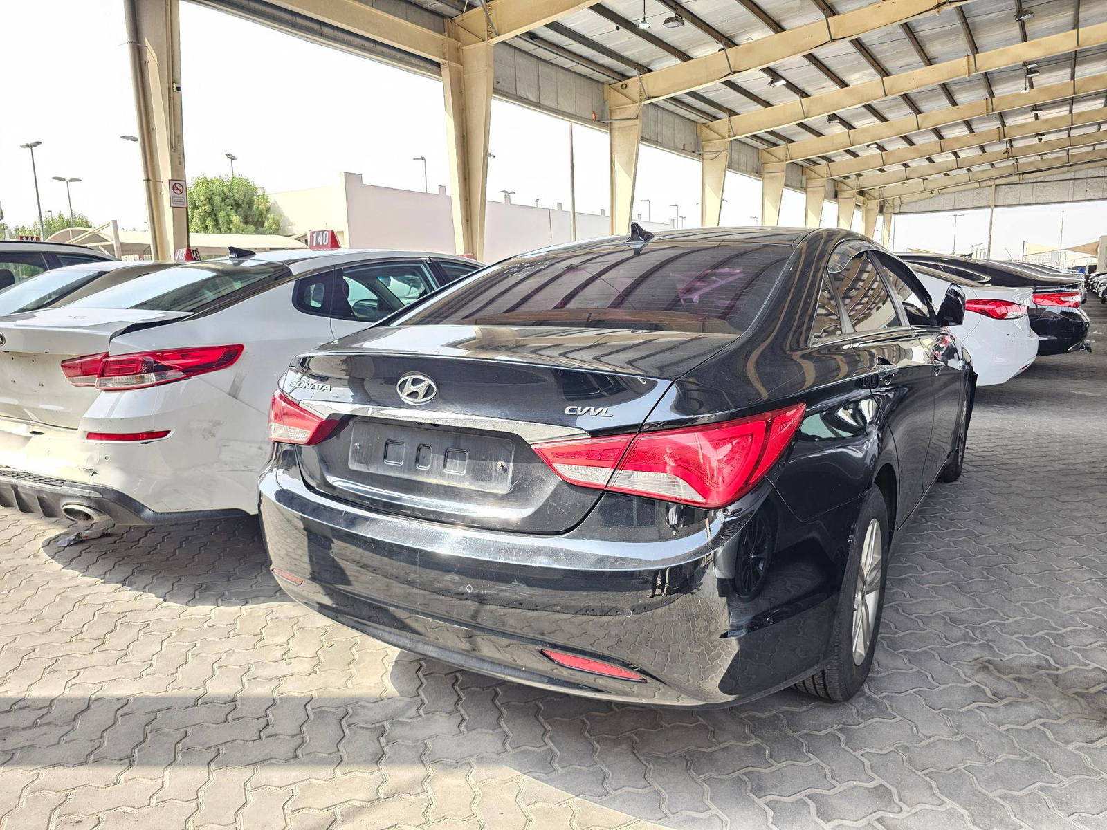 HYUNDAI SONATA 2013 - Marhaba Auction Used Cars - Image 4
