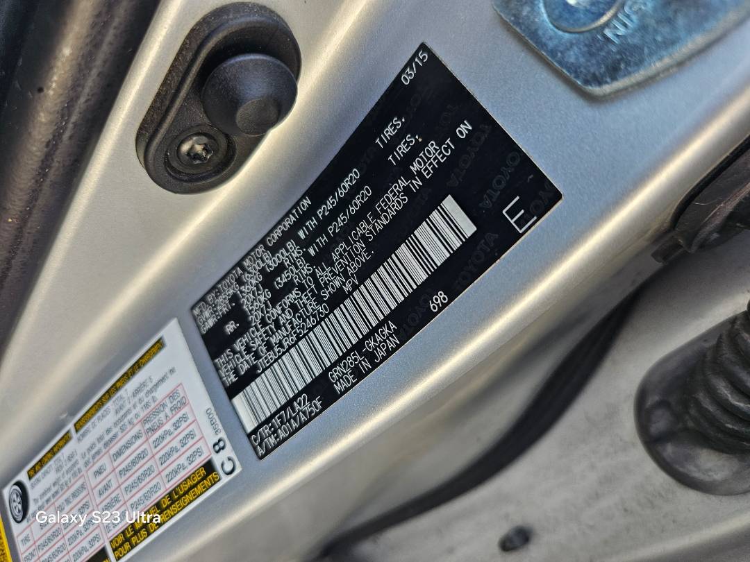 2015 TOYOTA 4RUNNER — 150564 Miles — Lot R6F5246730 — Main - Marhaba Auctions Used Cars - Image 21