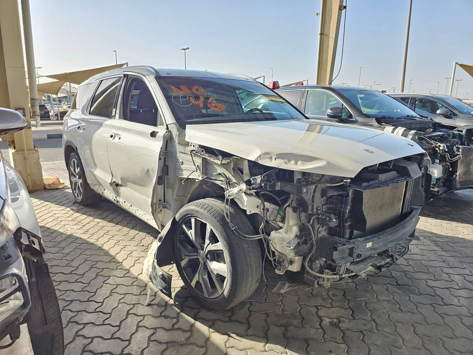 2020 HYUNDAI PALISADE SEL — 71206 Miles — Lot U115314 — Souq - Marhaba Auctions Used Cars - Image 4